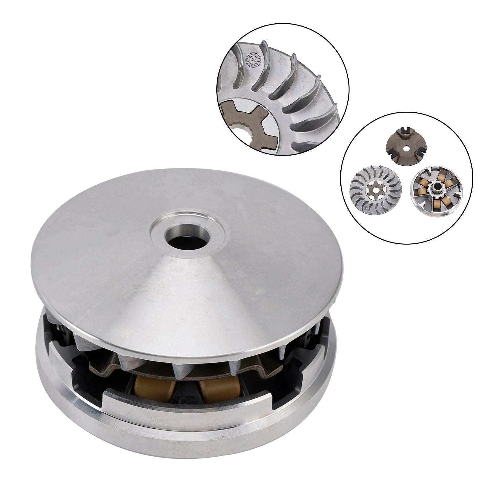 Jeu de poulies de variateur d'embrayage avant 22102-116-000 pour Adly Atv 50 V/Rs Supercross