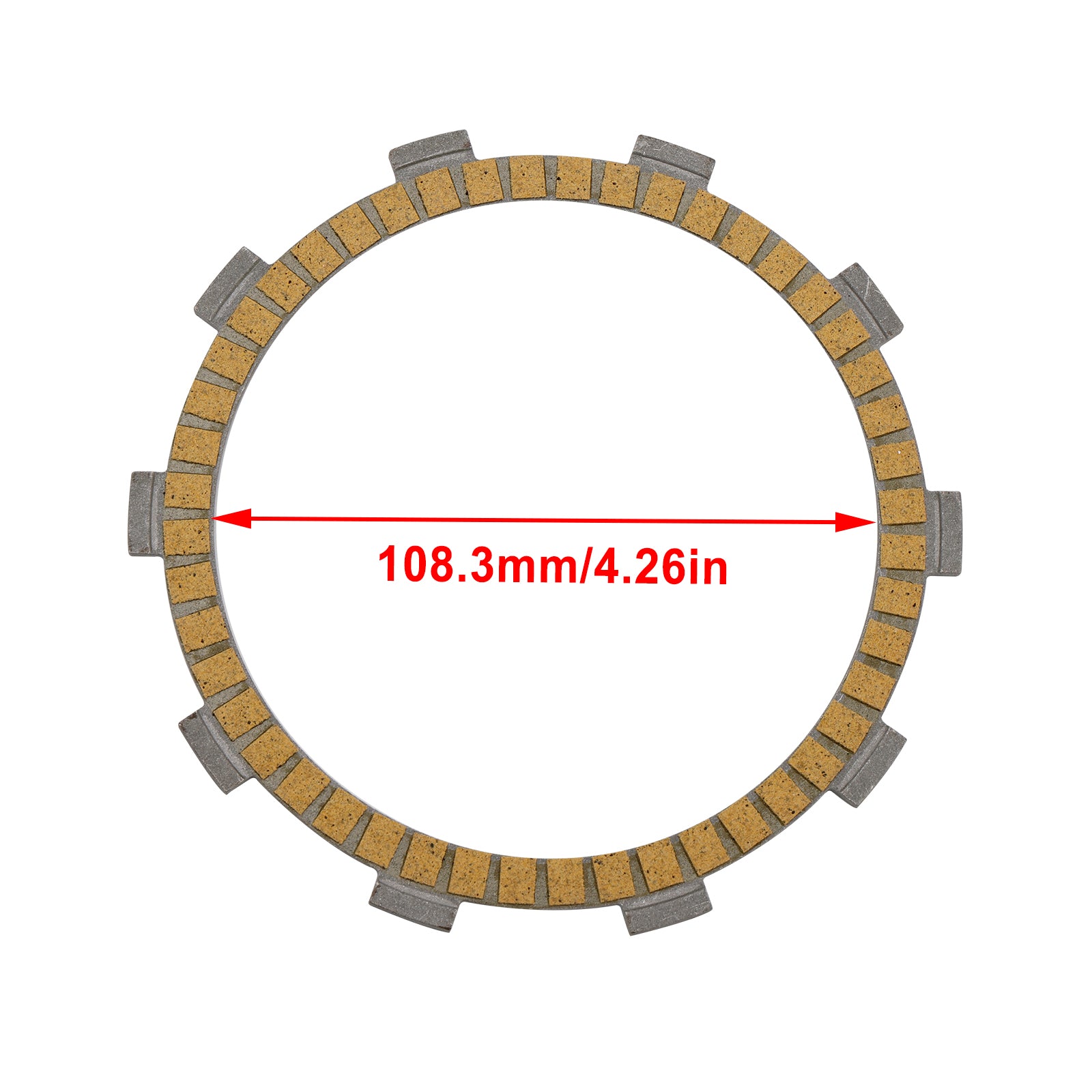 Kit de plaque de Friction d'embrayage adapté pour 90232011000/90232111000 RC390 2014-2015