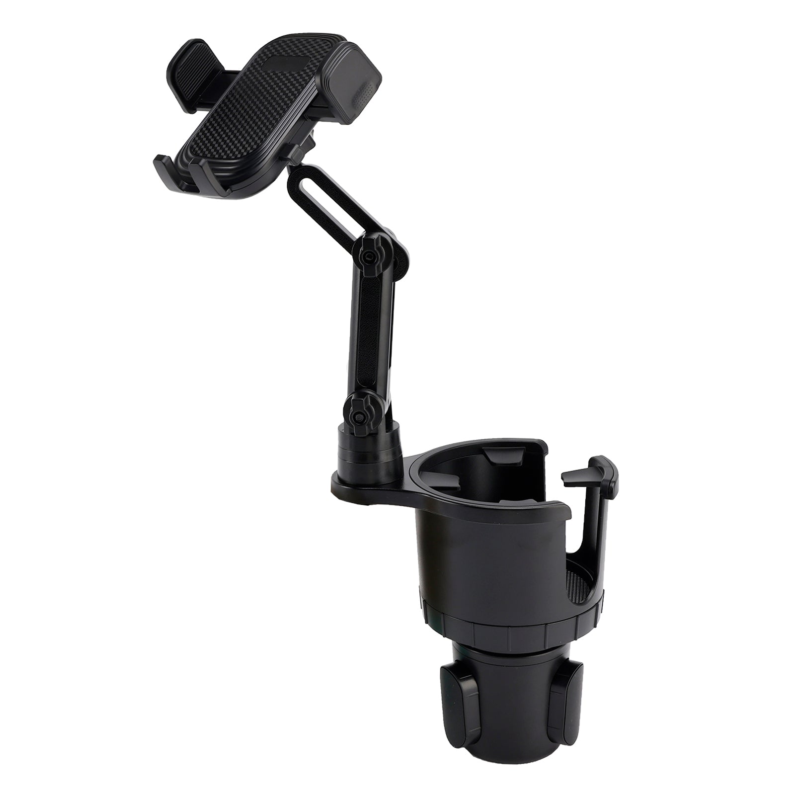 Smarttelefonholder, drikkeholder, for smarttelefoner, biler, 2-i-1 koppholder