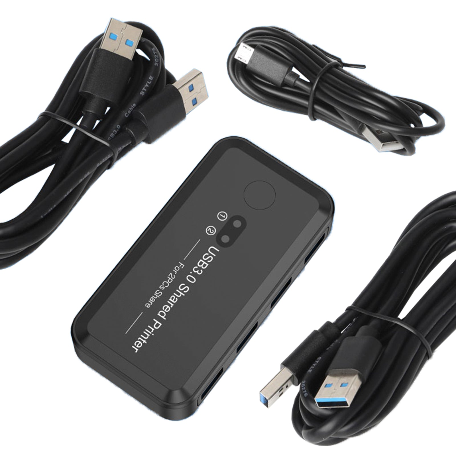 USB3.0-switcher 2 ingangen en 4 uitgangen voor het delen van printers Twee computers delen