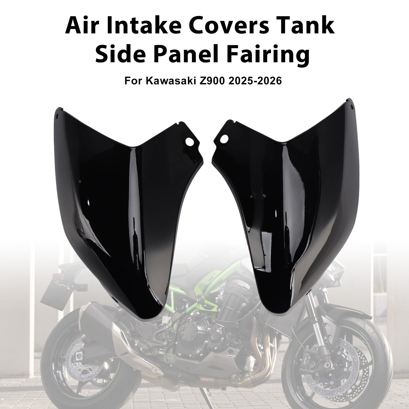 Air Intake Covers Tank Side Panel Fairing For Kawasaki Z900 2025-2026