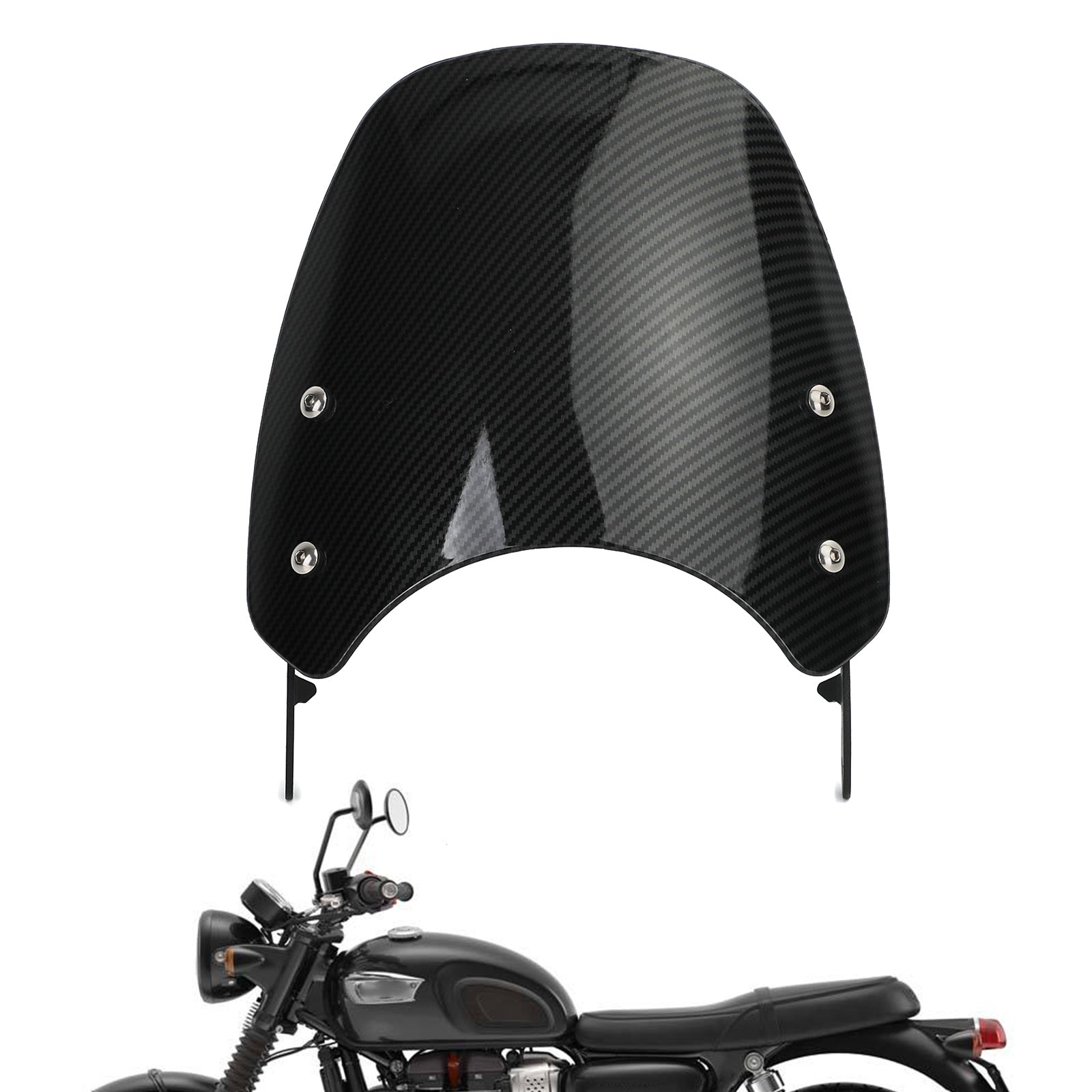 2015-2017 Triumph Bonneville T 120 ABS kunststof motorvoorruit voorruit