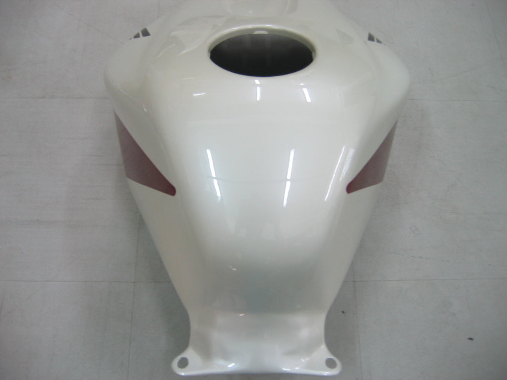 2005-2006 CBR600RR Bodywork Fairing White ABS Injection Molded Plastics Set Generic