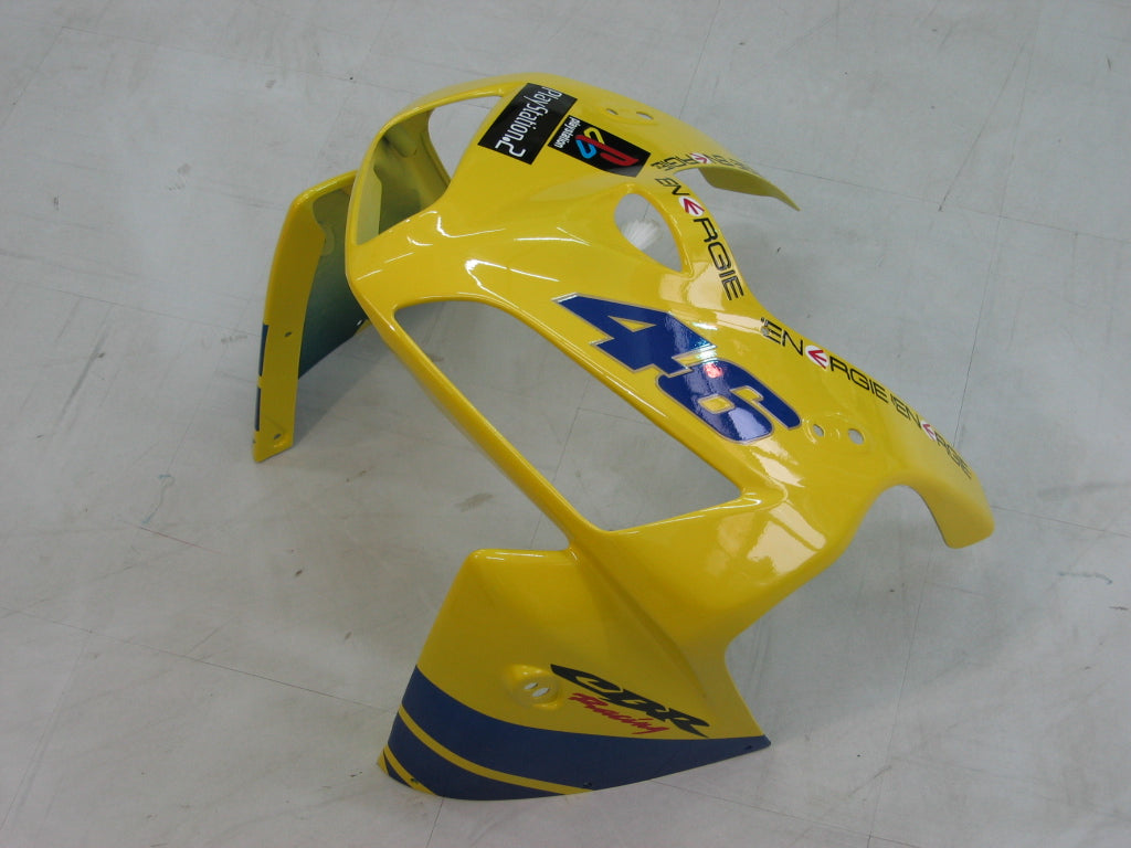 2005-2006 Honda CBR 600 RR Jaune No.46 Azzurro Racing Carénages Générique