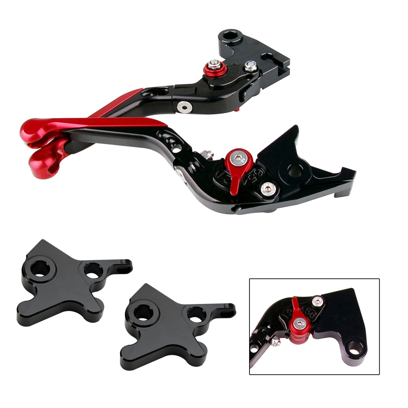 Palanca de freno de embrague ajustable para Piaggio MP3 300 16-18 MP3 350 18-19