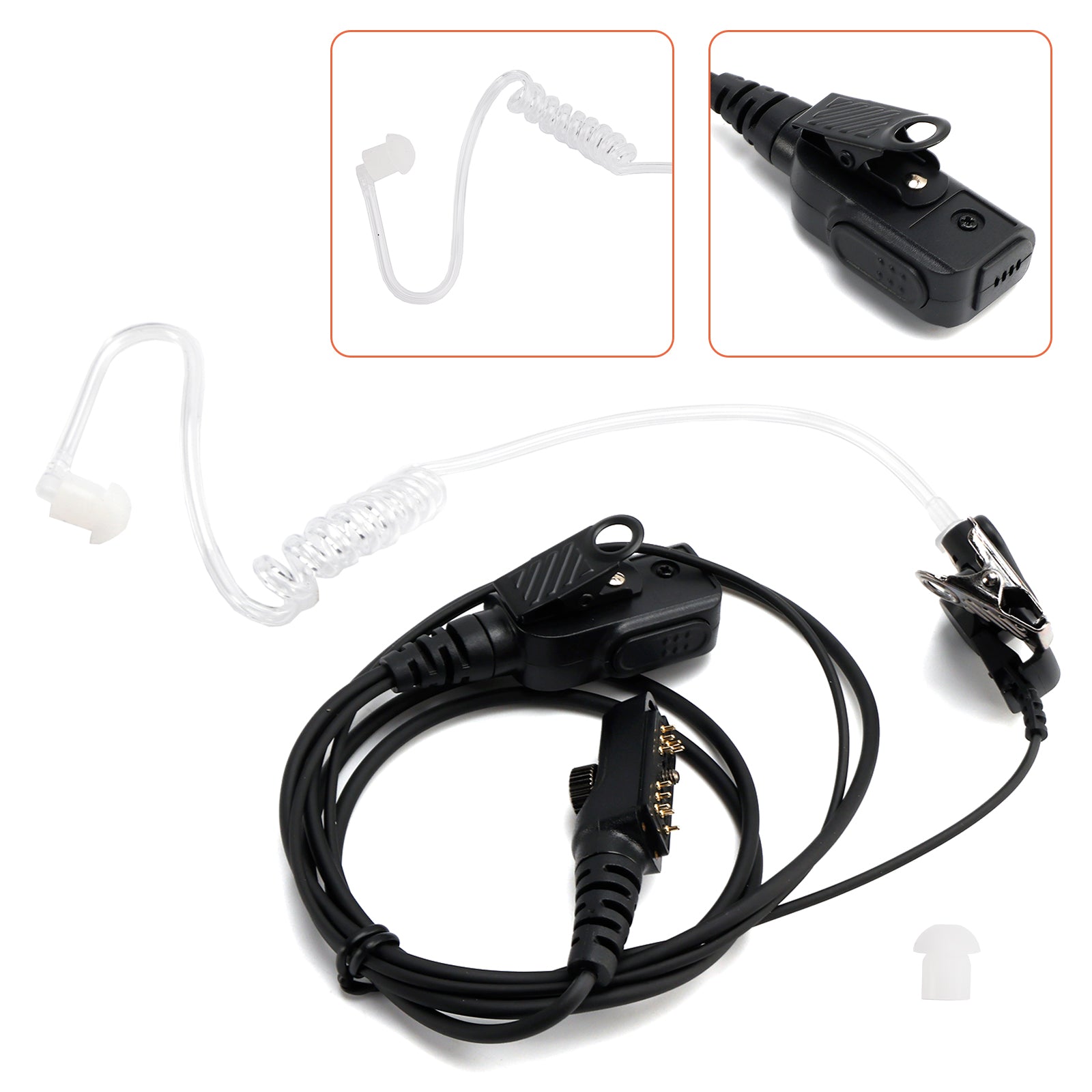 Écouteurs intra-auriculaires à Tube d'air Transparent PD780-020A3, pour PD702G PD785 PD785G PT580H