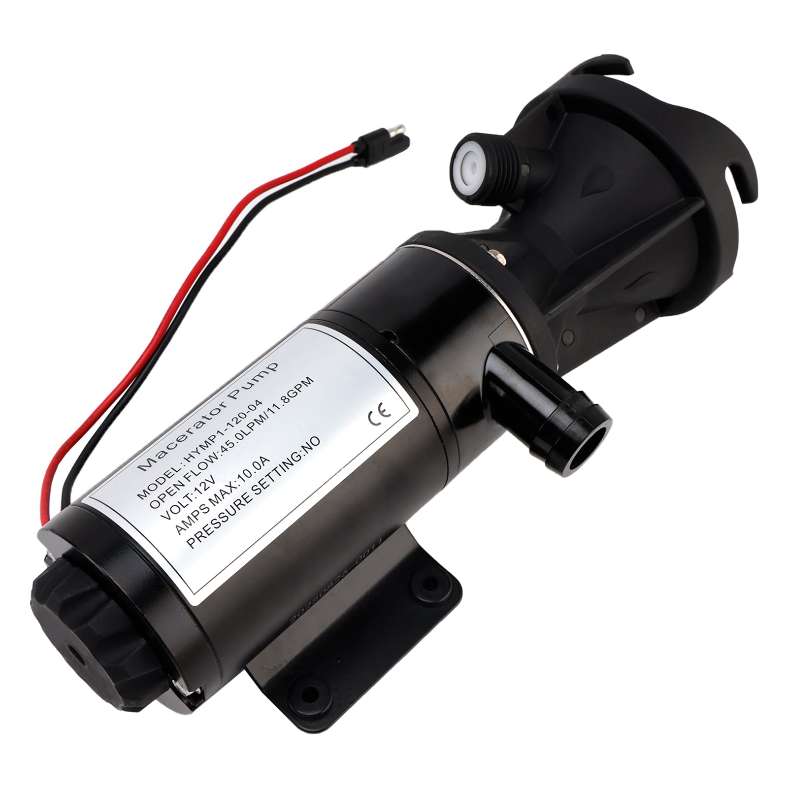 Portable Macerator Waste Pump 18555-000A for Camper RV 12V DC