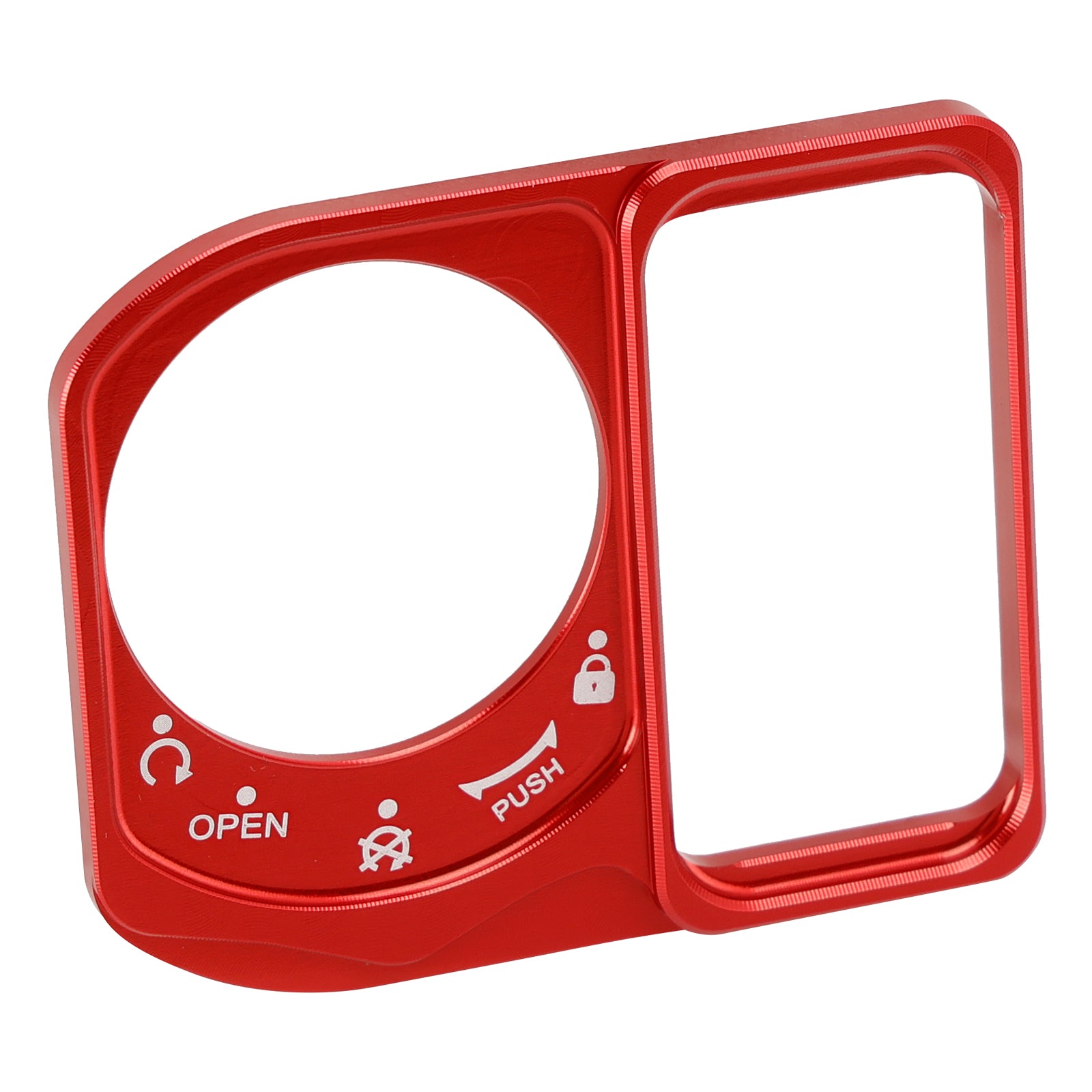 Couvercle de commutateur d'allumage en aluminium rouge pour Honda PCX150 PCX125 PCX160 ADV150