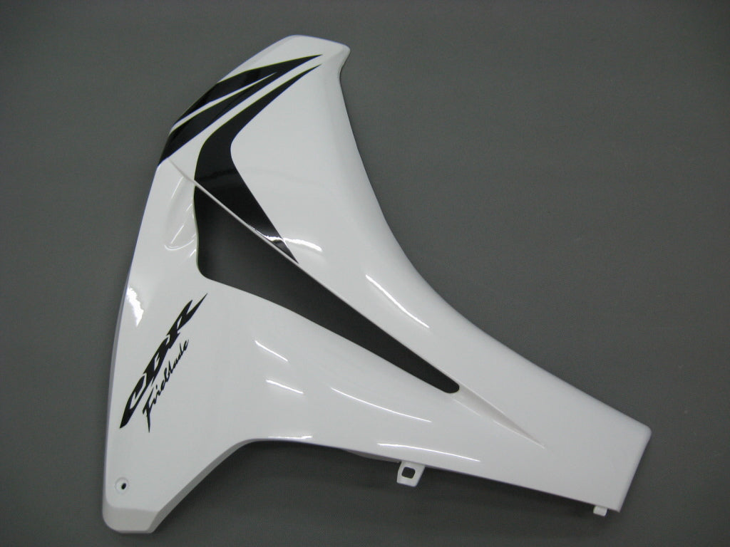 2008-2011 Honda CBR1000 RR White & Black CBR Racing Fairings Generic