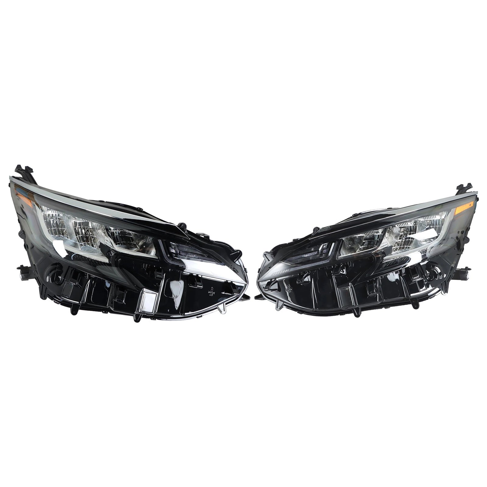 Left+Right LED Headlight Assembly LED For Toyota Sienna LE XLE 2021-2022
