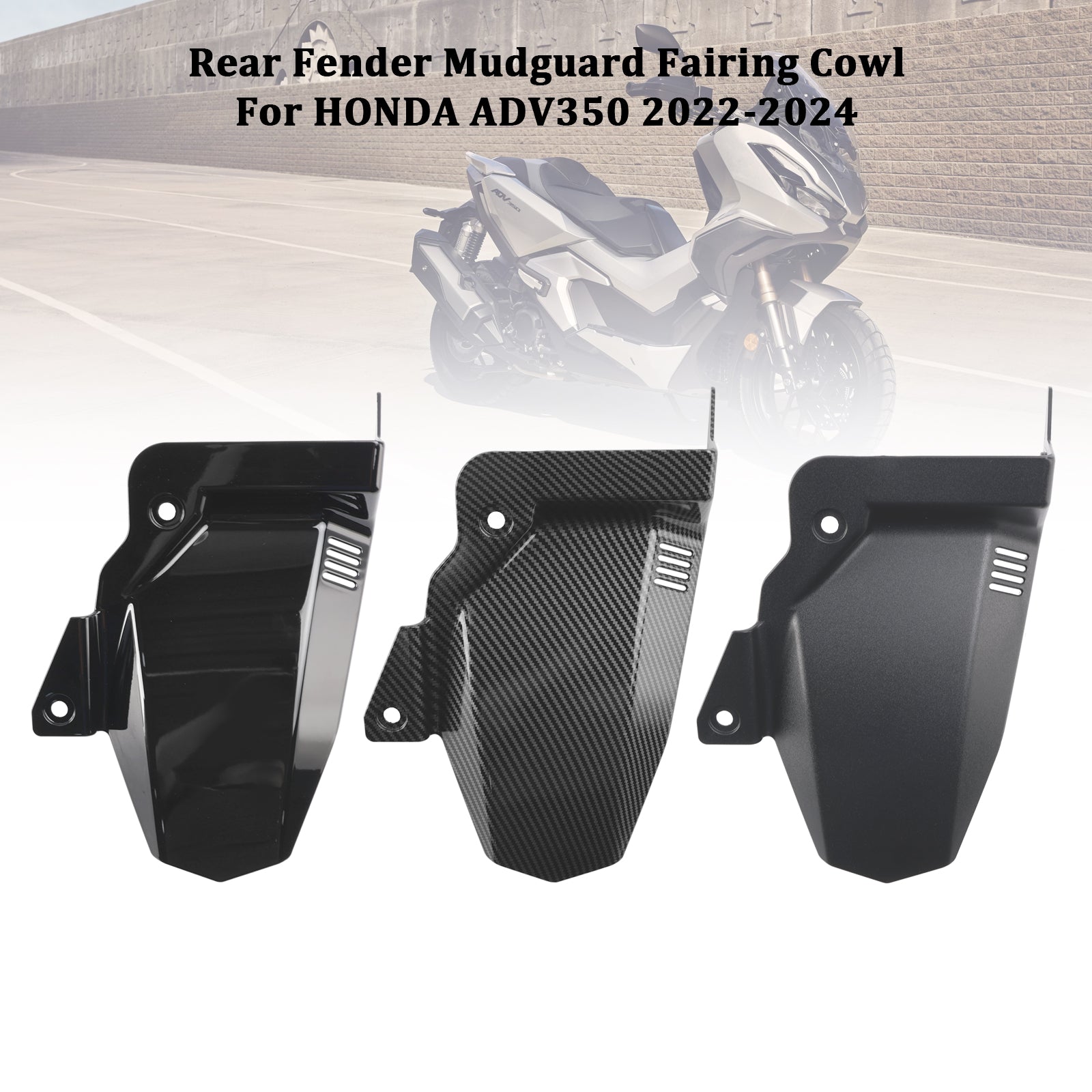 2022-2024 HONDA ADV350 Rear Fender Mudguard Fairing Cowl