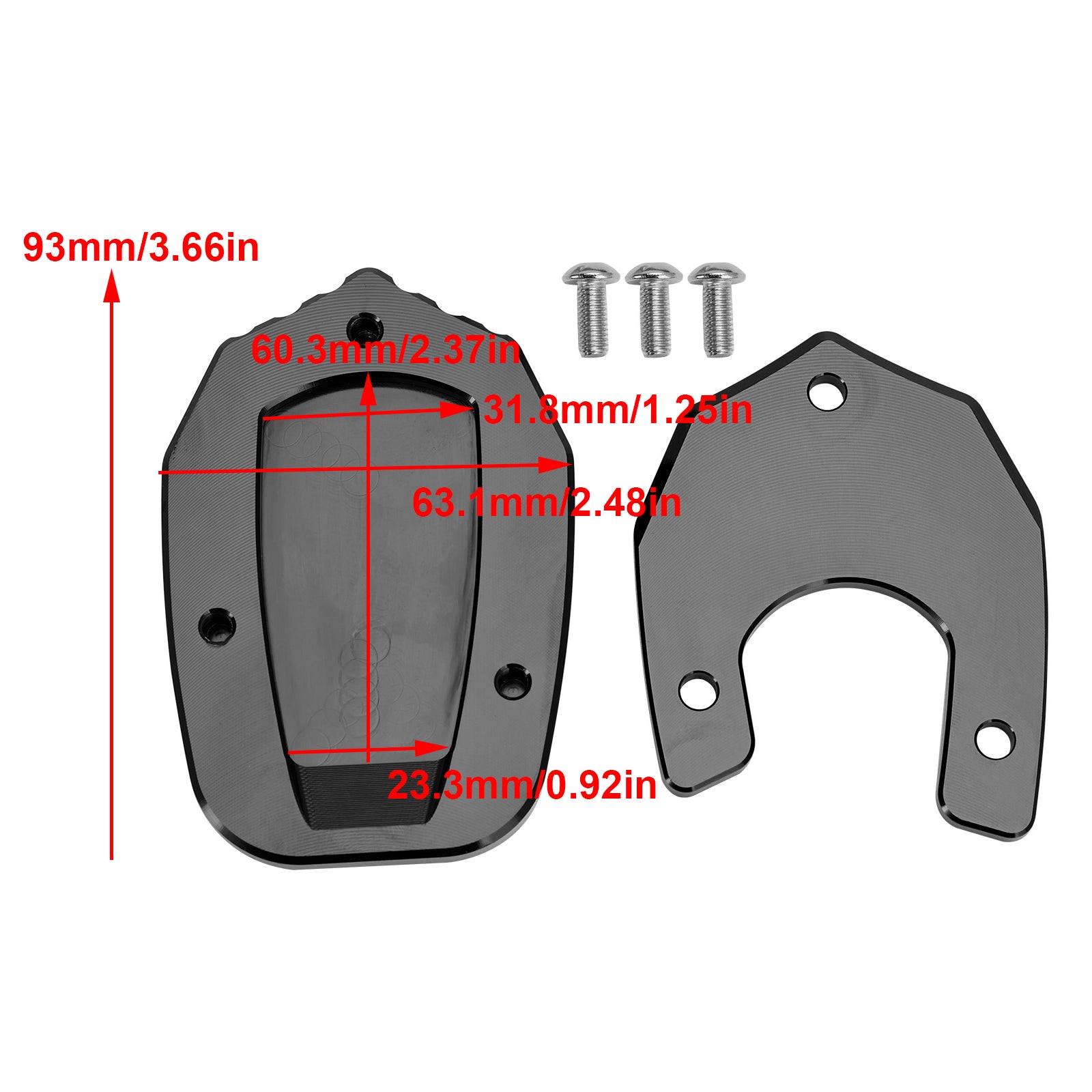 Support de main d'accoudoir passager SUZUKI KATANA 2019-2023