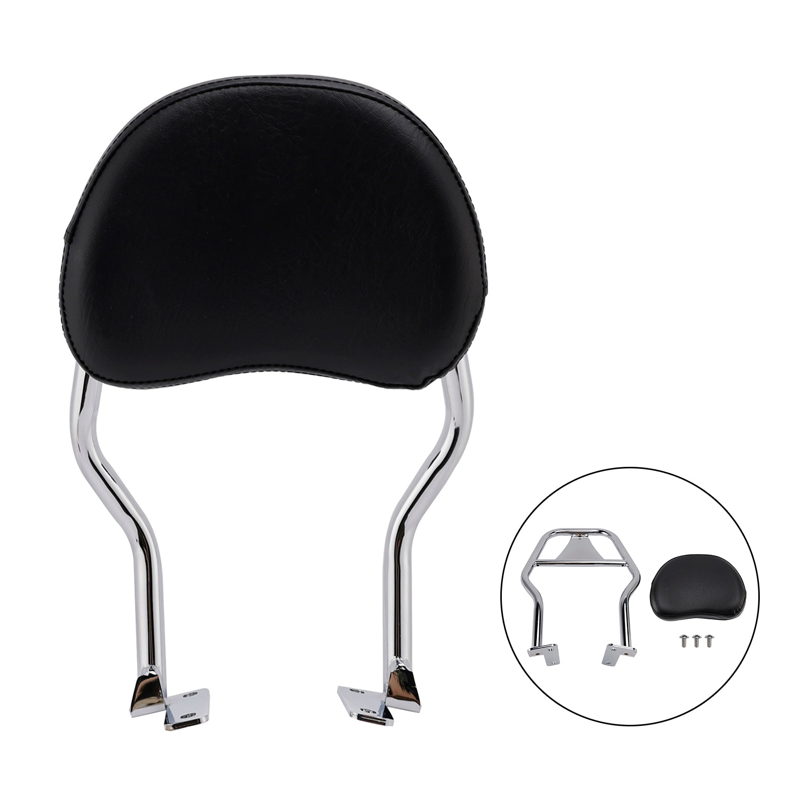 2023-on Royal Alloy GP250 Sidecar Passenger Sissy Bar Backrest for