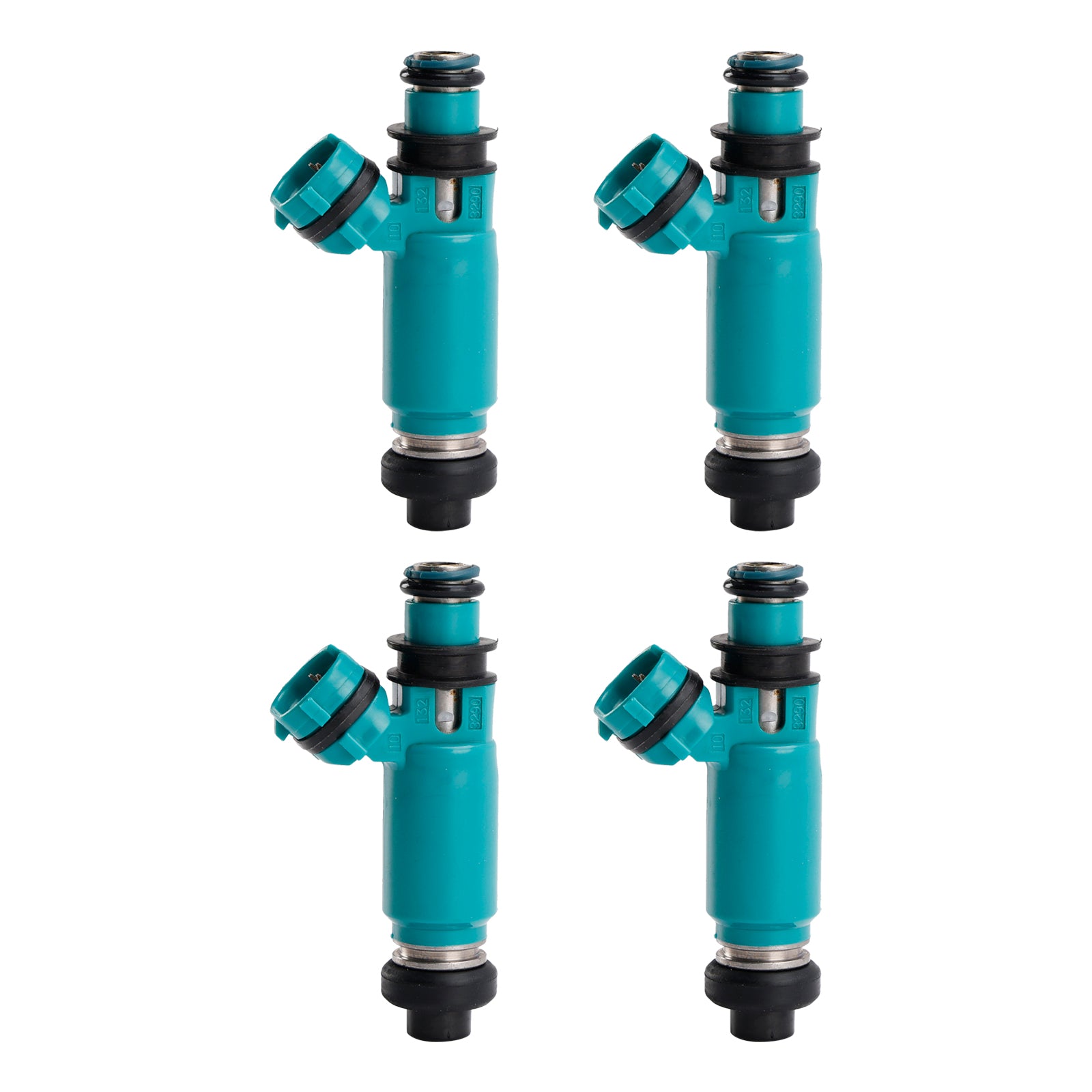 4PC 16450-MCJ-752 Brandstof Injectoren Voor Honda CBR900RR 02-03 CBR954RR 02-06 RVT1000R