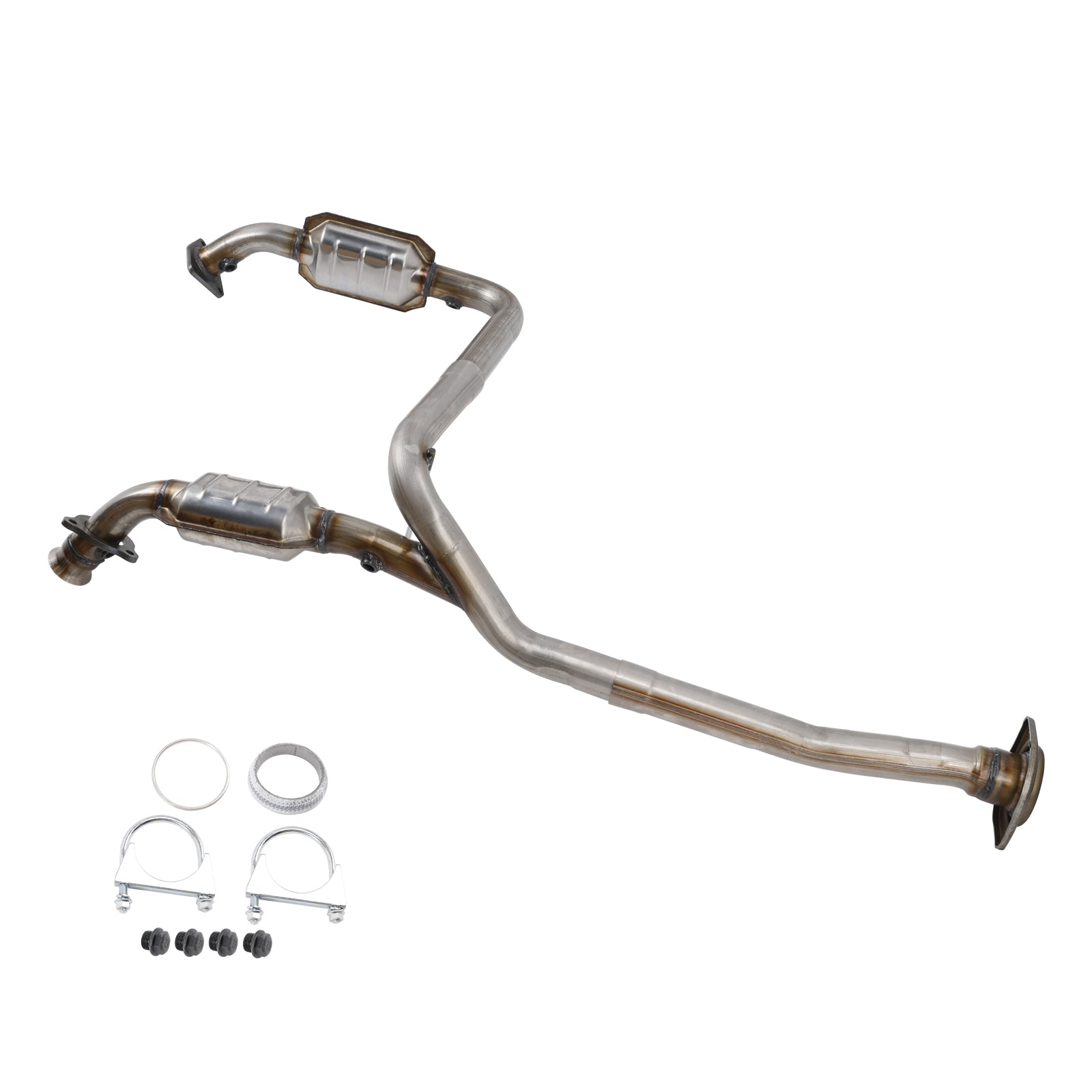 Y-rör med katalysatorer för Chevy Silverado 2500 HD V8 6.0L 2011-2017