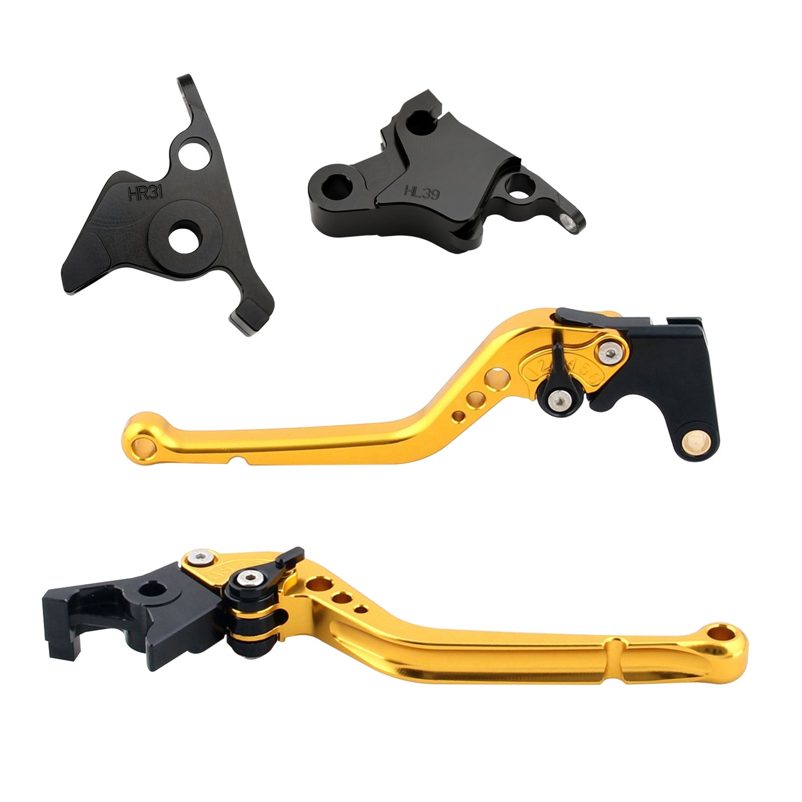 Palanca de freno de embrague larga apta para CFMOTO 450SS 450SR 21-23 450NK 23-24
