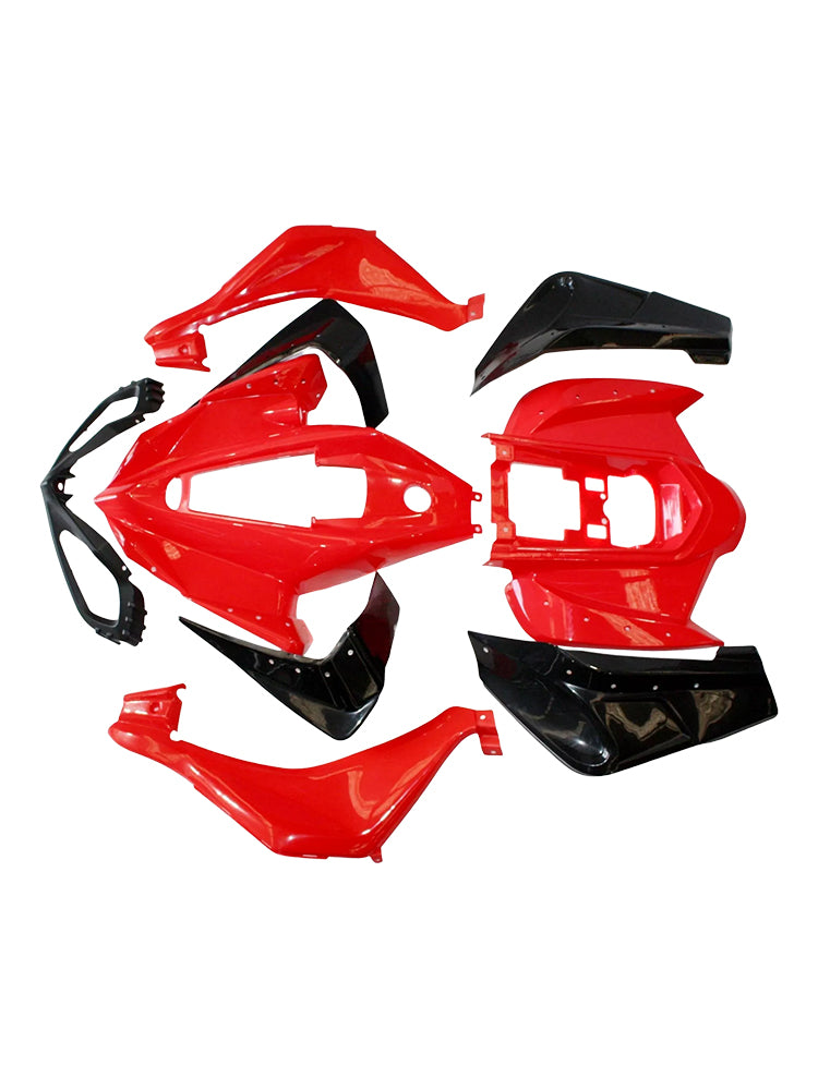 Kit de garde-boue de carénage en plastique pour 110cc 125cc Mars Sport Quad Dirt Bike ATV rouge