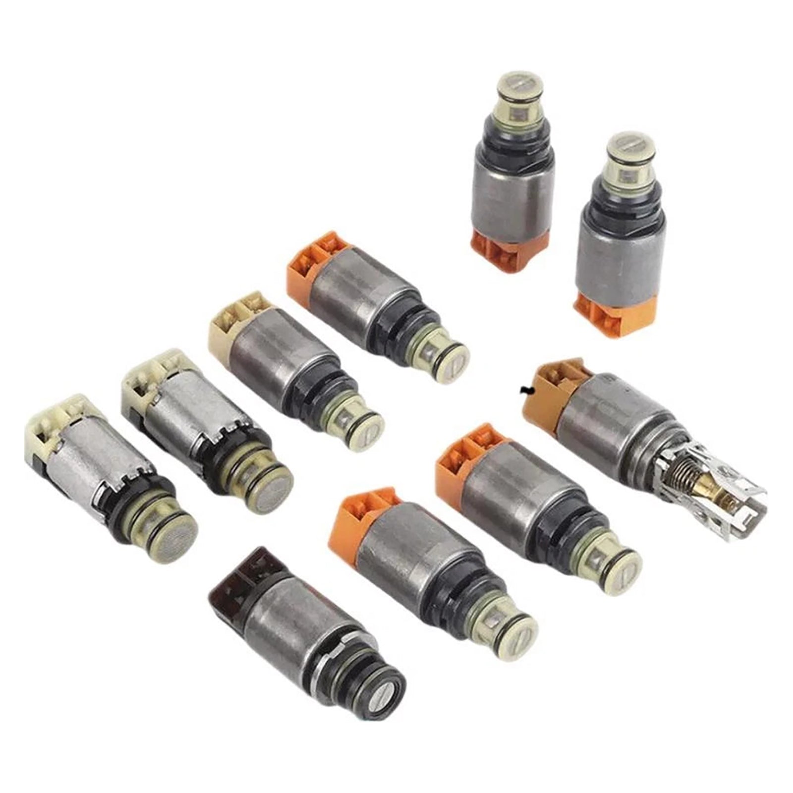 2015-2017 For Chrysler 200 L4 2.4L V6 3.6 10PCS 9HP48 Auto Transmission Gearbox Solenoid Kit 948TE