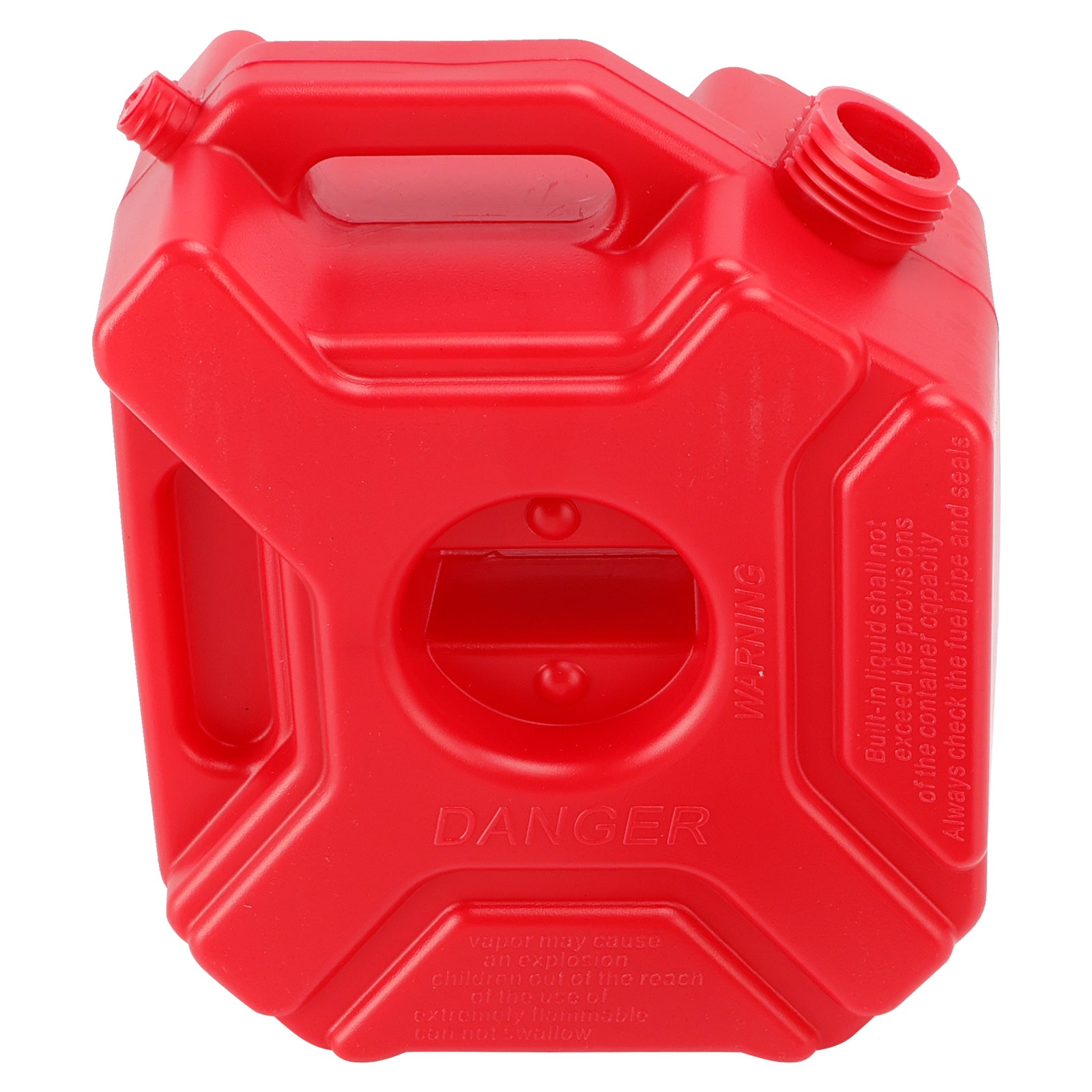 3L Oil Gas Container Anti-static Jerry Can Fuel Tank Red For Touring Adventure