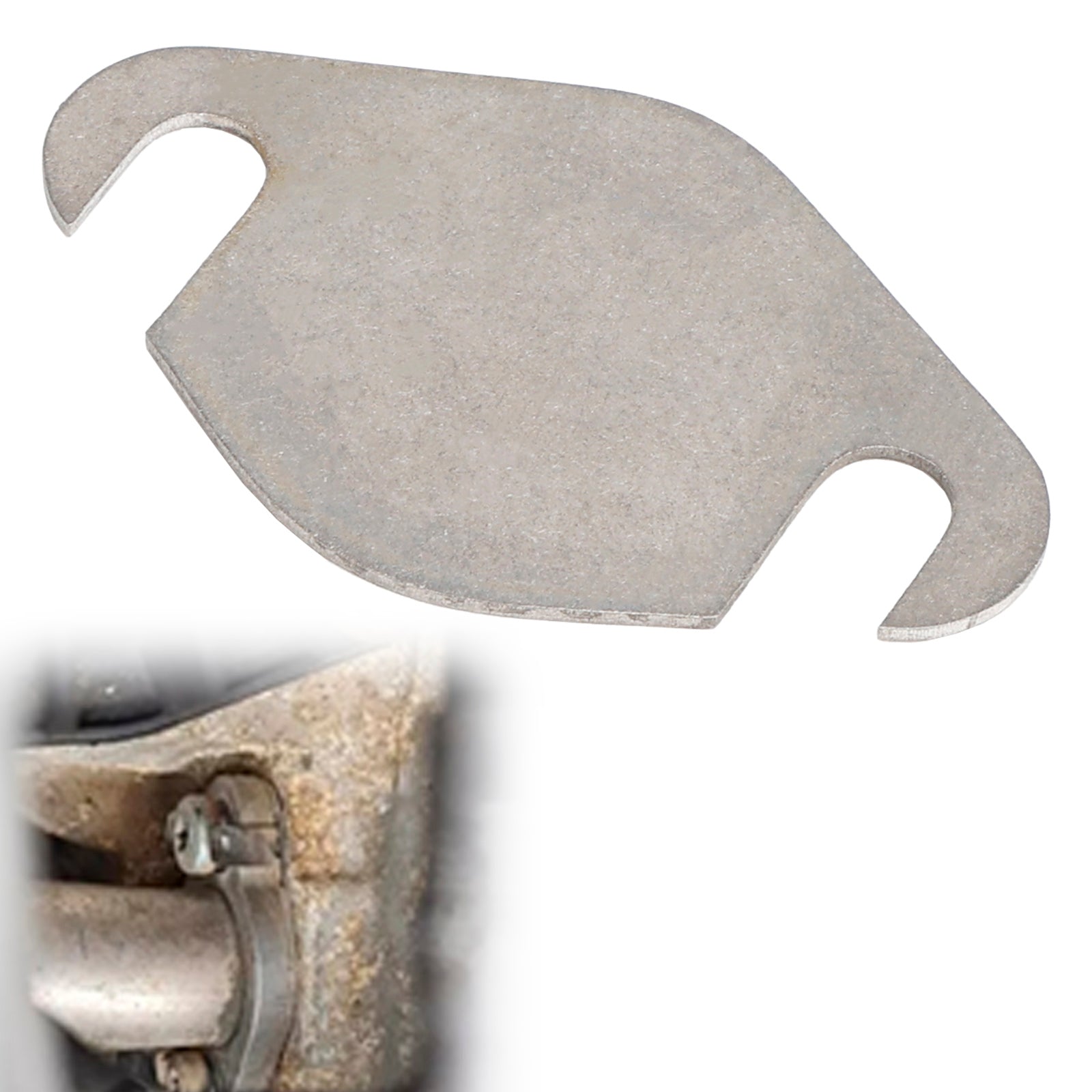 2 × EGR Valve Blank Plate for VW CR Engines With 1.6 1.2 2.0 Litre Capacities