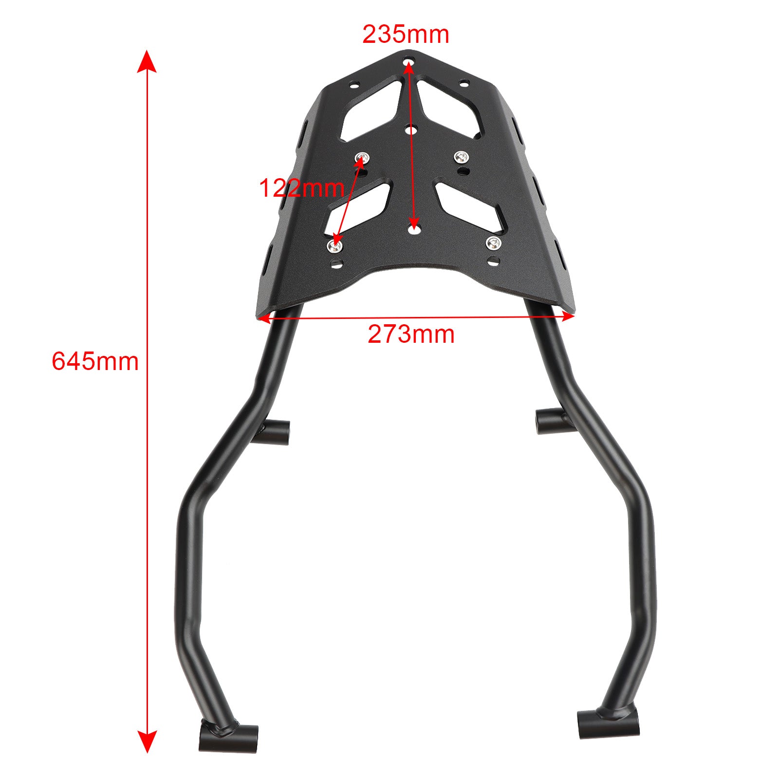 Zadný nosič batožinového batožiny pre Yamaha XTZ700 Tenere 700 T7 2019 - 2021