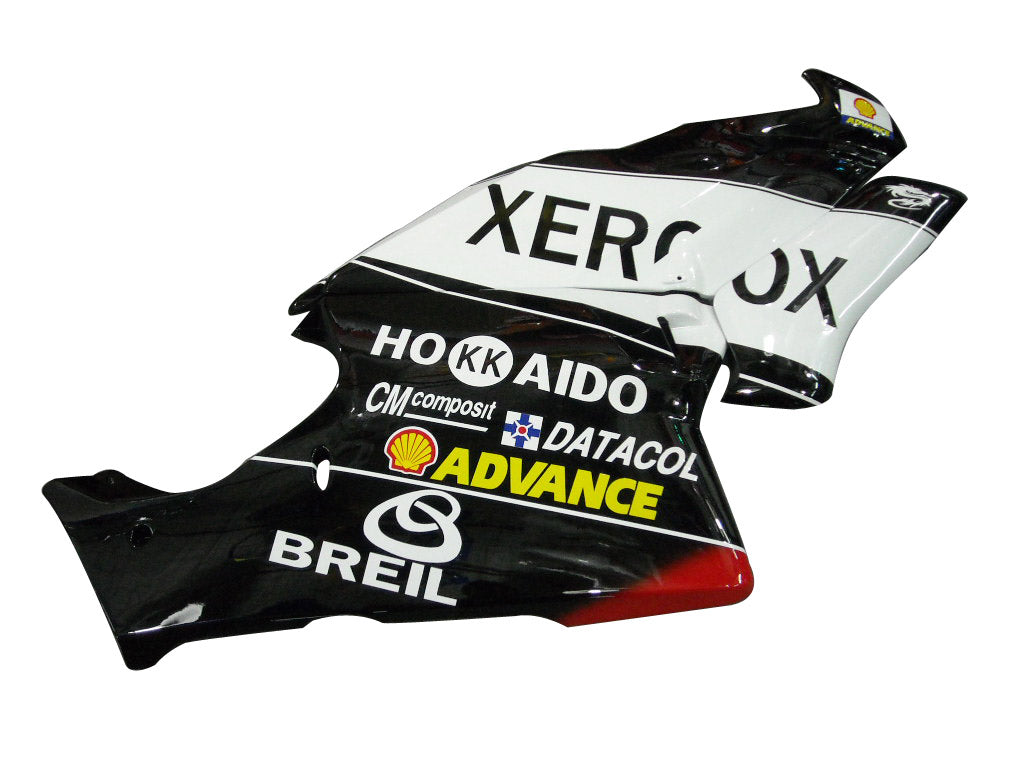 2005-2006 Ducati 999 Amotopart Fairings White & Black Xerox Racing Customs Fairing