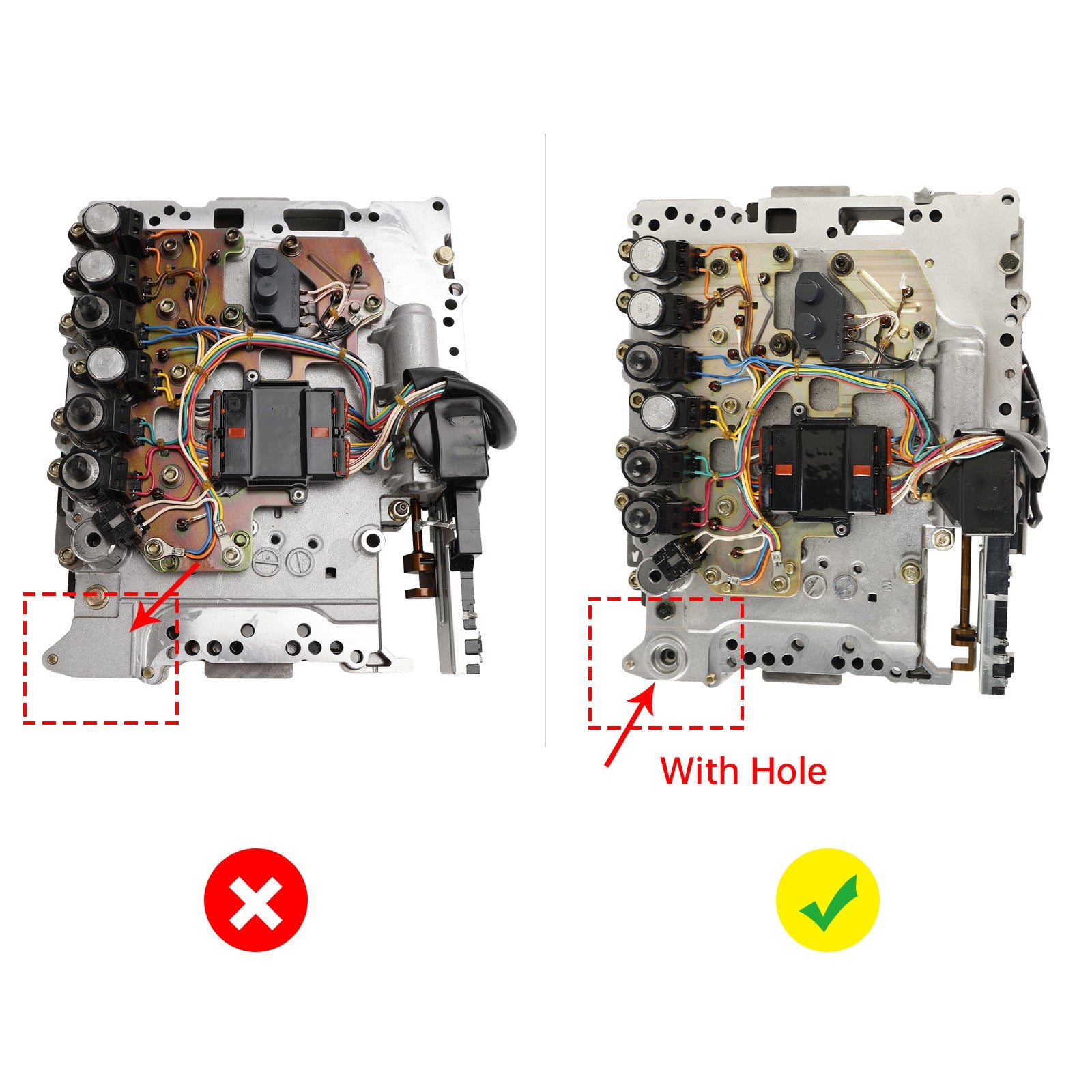 2008-2010 INFINITI EX35 kleplichaamsolenoïde met TCM RE5R05A