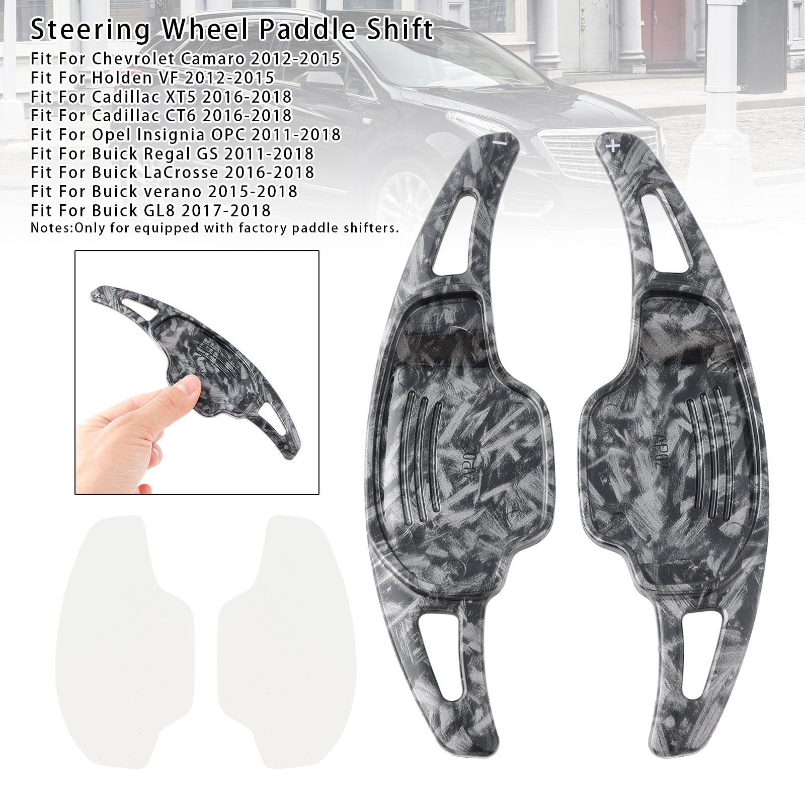 Stuurwielpaddle-shifterhoezen voor Holden VF 2012-2015