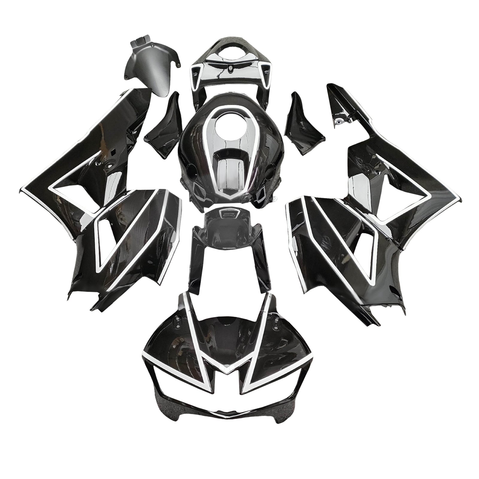 Injektionssats Kit Bodywork Plastic ABS för Honda CBR600RR 2013-2023 F5