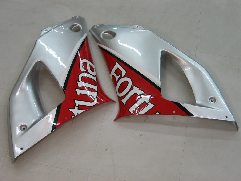 1998-1999 Yamaha YZF-R1 Rouge Argent No.7 Fortuna Racing Amotopart Carénages Douanes Carénages