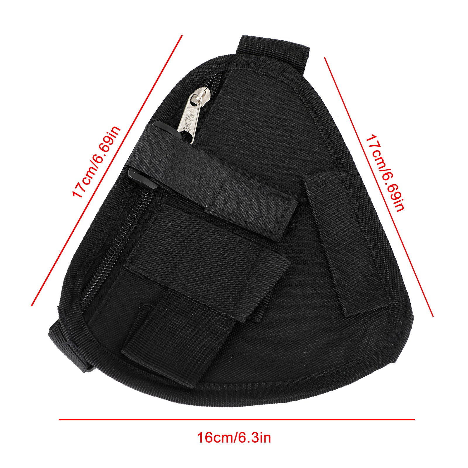 Tactical Multifunctional Triangle Belt Bag for Field Operations Radio Universal