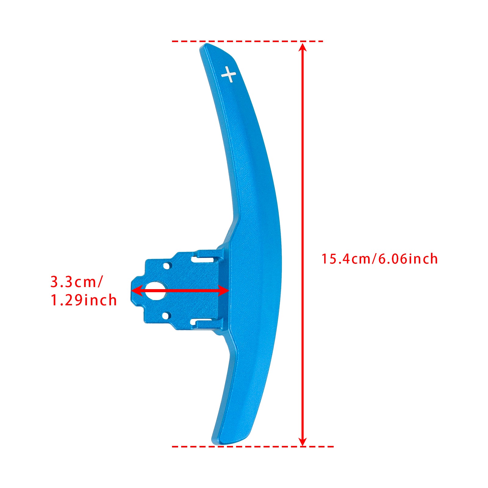 Paddle Shifter Extension for BMW F -serien F30 F31 F32 F10 X3 X5 Aluminium Blue