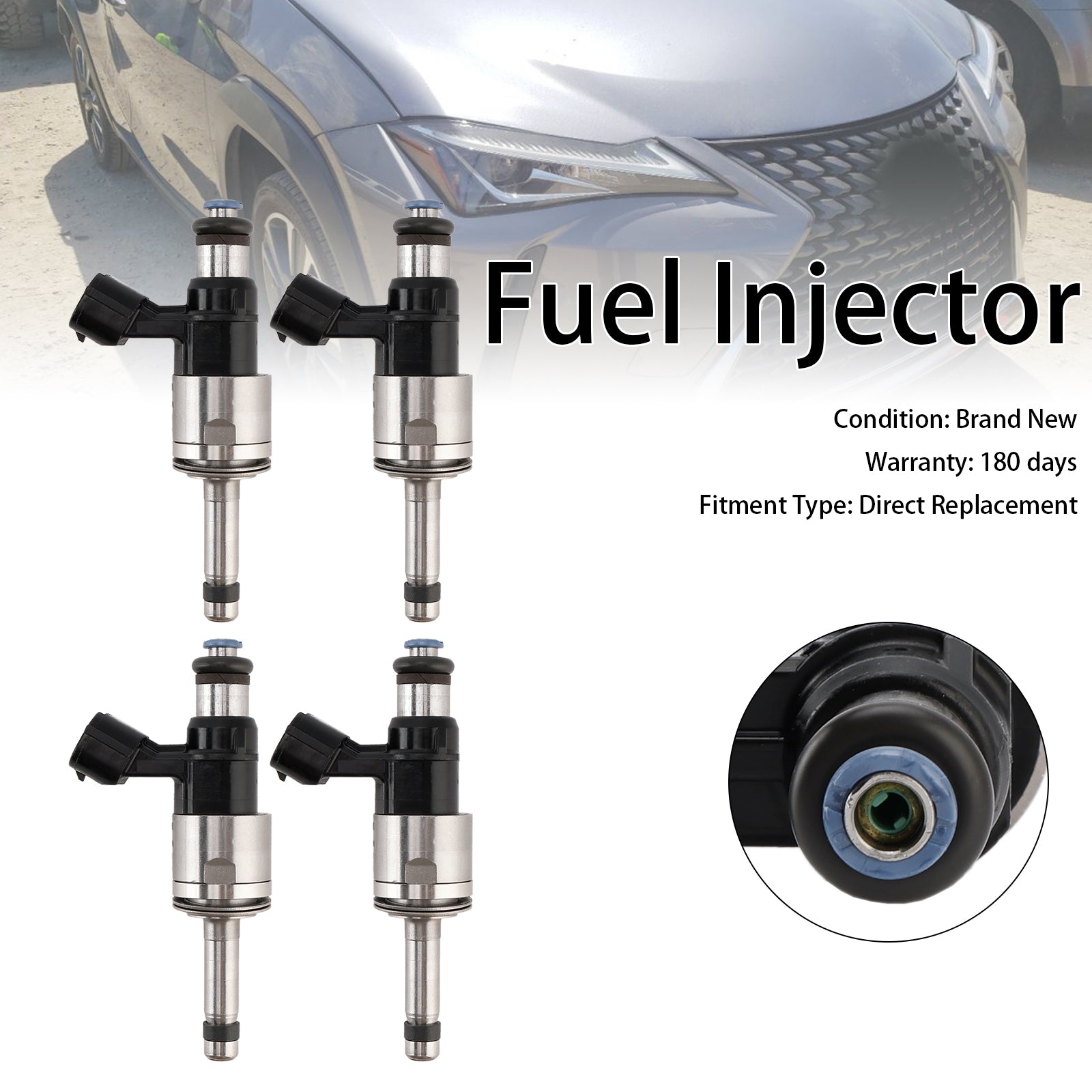 4st bränsleinsprutare 23250-24010 Fit Lexus UX200 UX250H Fit Corolla 2019-2022