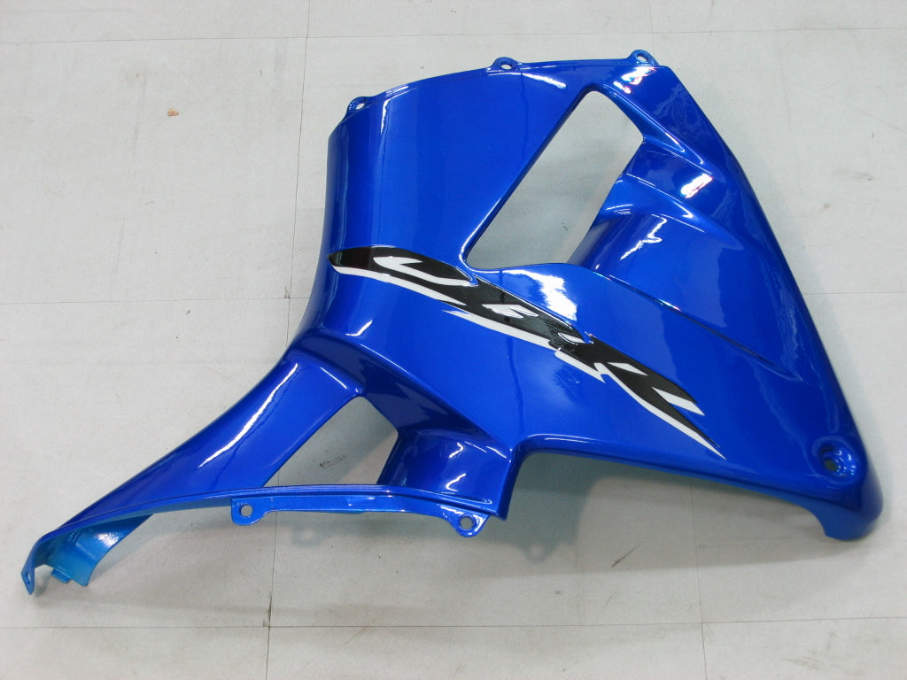 2005-2006 CBR600RR Carénage de carrosserie Bleu ABS Plastiques moulés par injection Ensemble générique