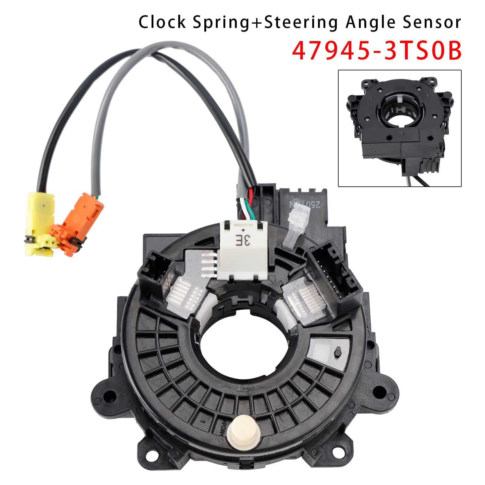 Ressort d'horloge Nissan Quest 2013-2017 + capteur d'angle de braquage 47945-3TS0B 47945-5TA1A