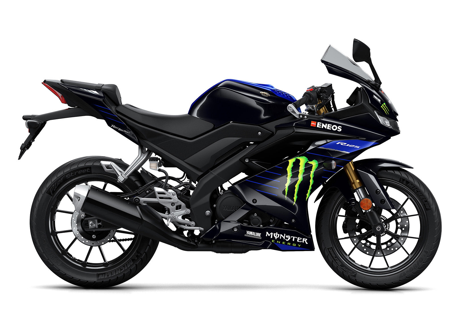 2019-2024 Yamaha YZF R125 injectiekuipset carrosserie