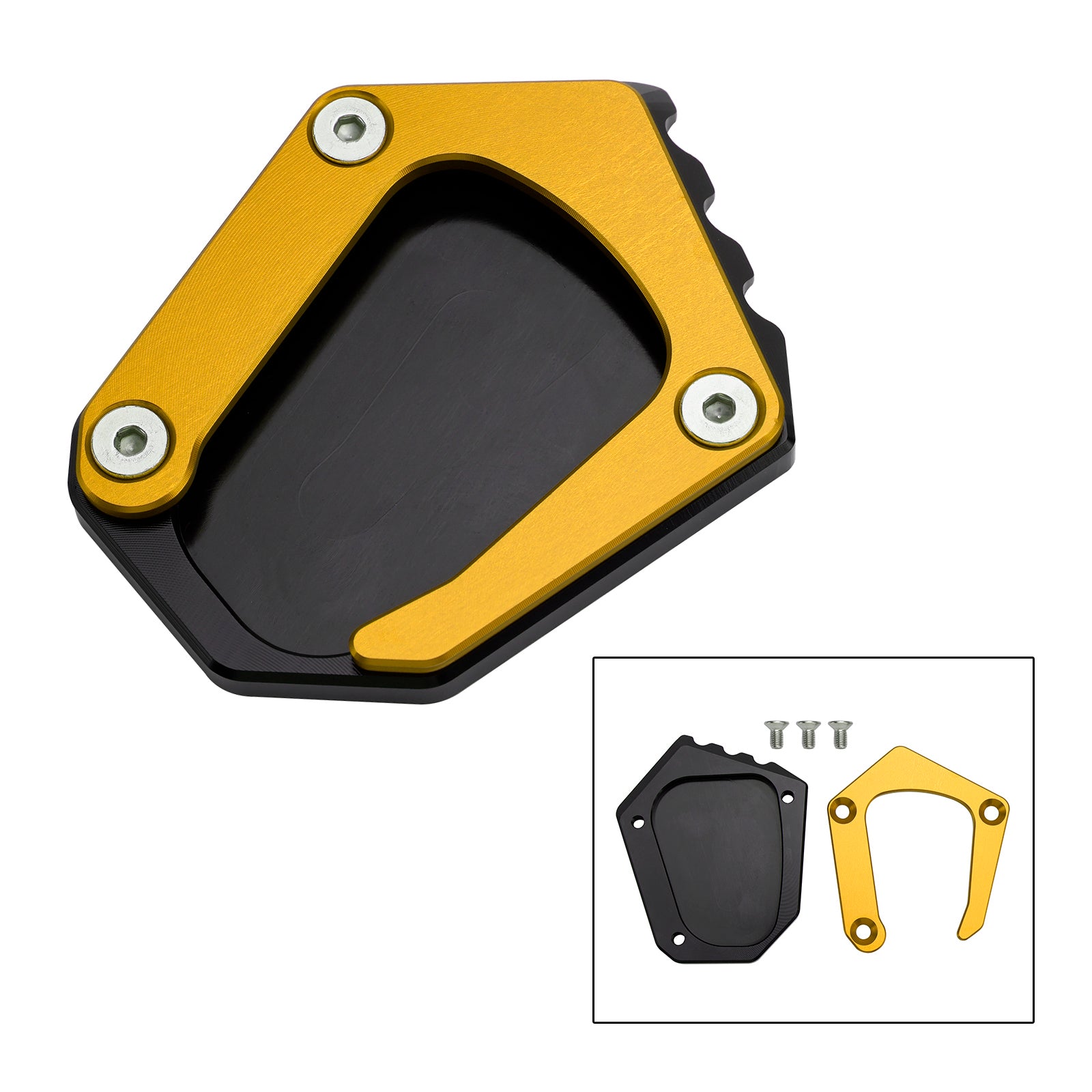 Kickstand Enlarge Plate Pad fit for BMW K1600 2016-2022