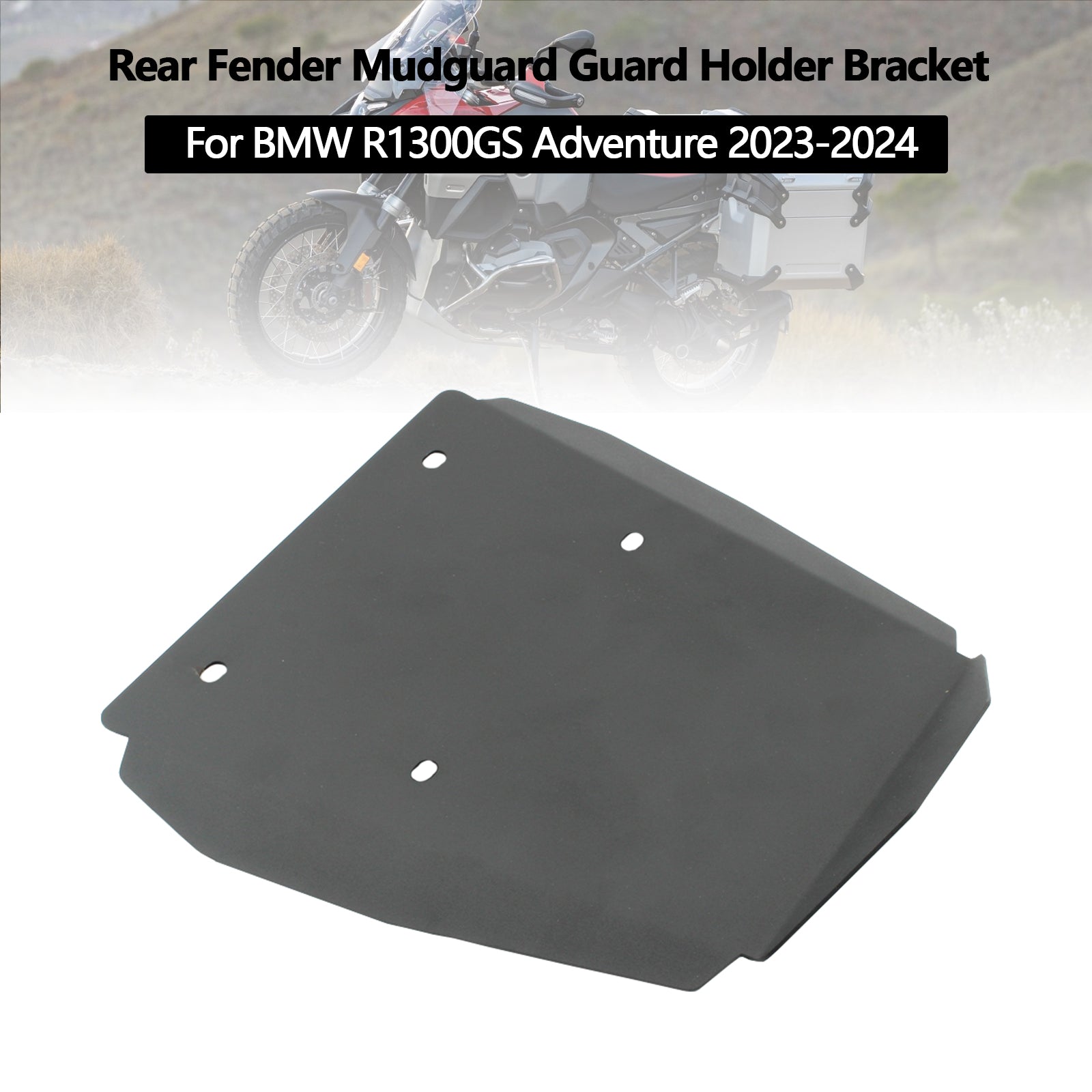 Support de support de garde-boue de garde-boue arrière pour BMW R1300GS ADV 2023 – 2024