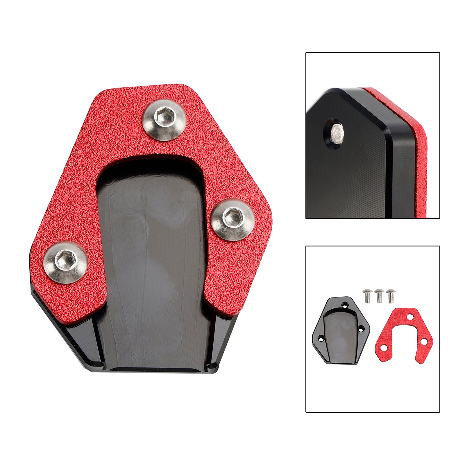 Kickstand Enlarge Plate Pad fit for HONDA GROM 125 MSX125 13-24 MONKEY 125 18-24