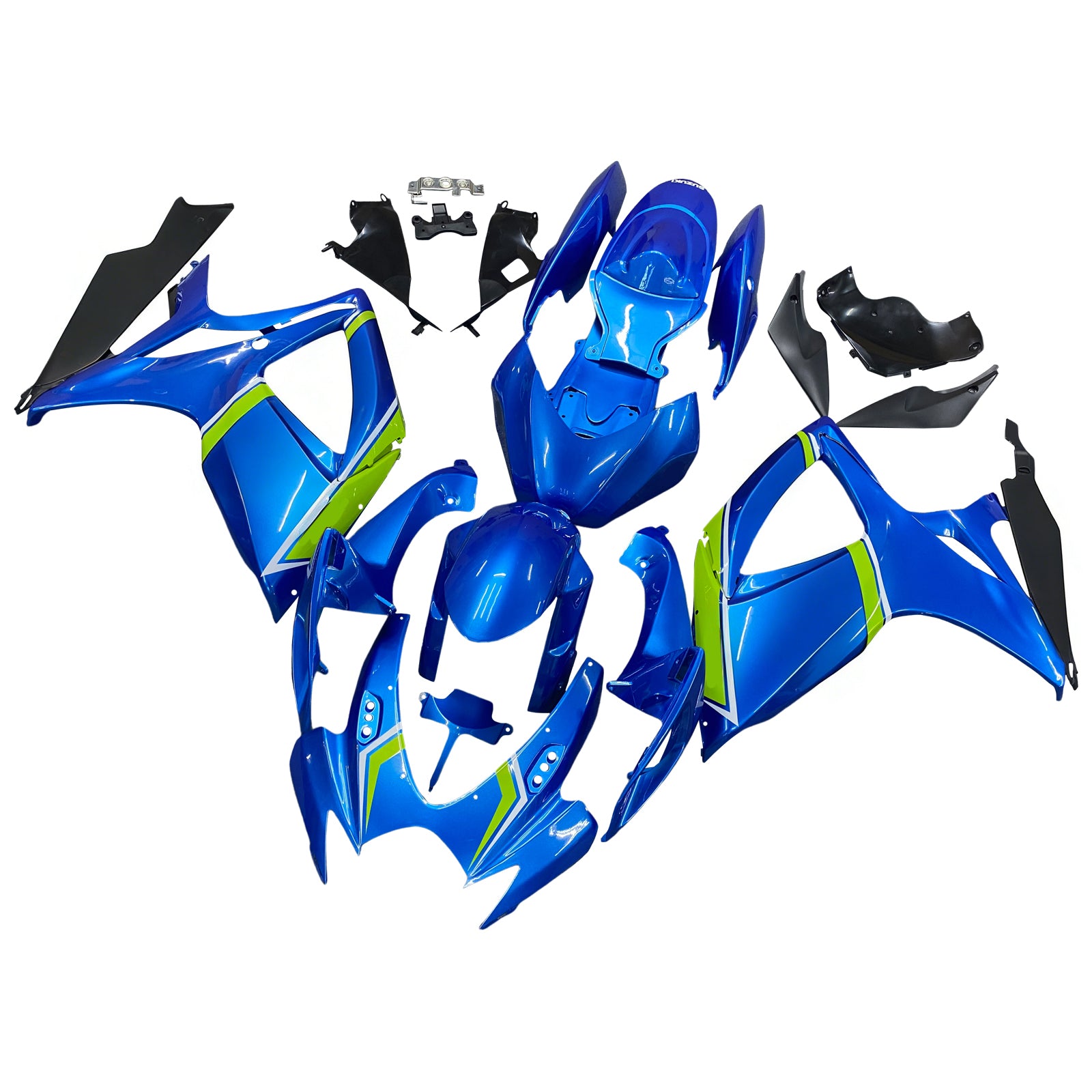 Einspritzverkleidungssatz Karosserie Kunststoff ABS für Suzuki GSXR 600/750 2006-2007 K6