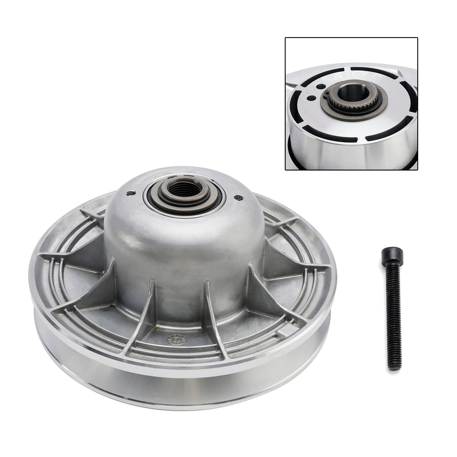 1992 Polaris Euro Big Boss 6x6 Variateur d'embrayage arrière secondaire 1322138