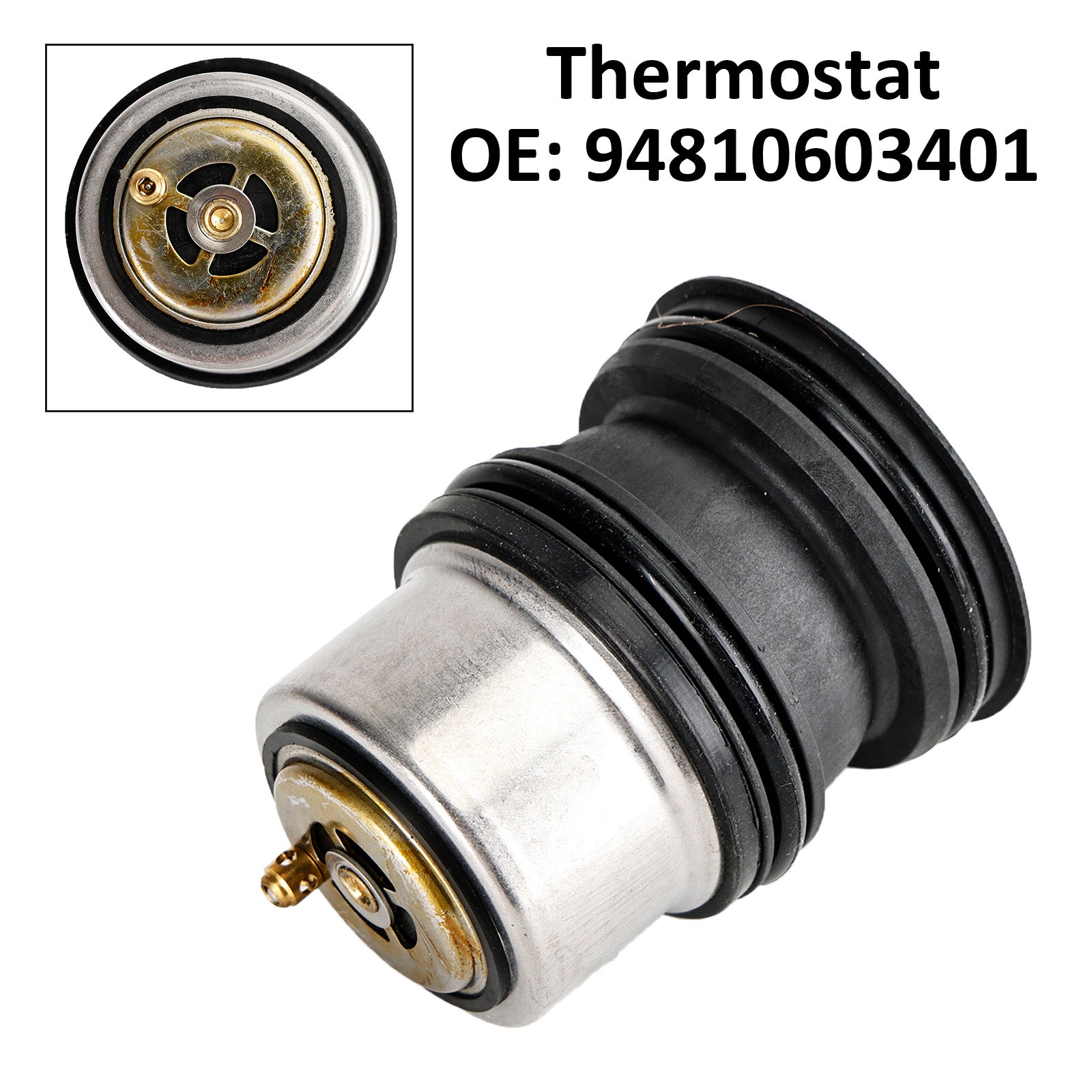 Thermostat for Porsche Cayenne Panamera Macan 3.0L 3.6L 4.8L 94810603401