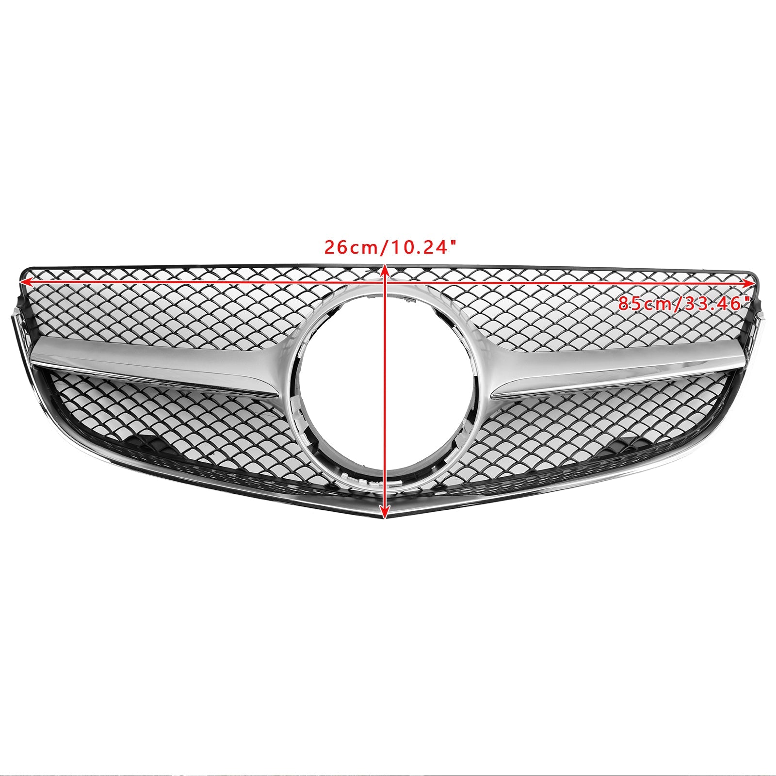 Mercedes-Benz Classe E (2014, 2015, 2016, 2017) W207 Calandre de pare-chocs avant de coupé