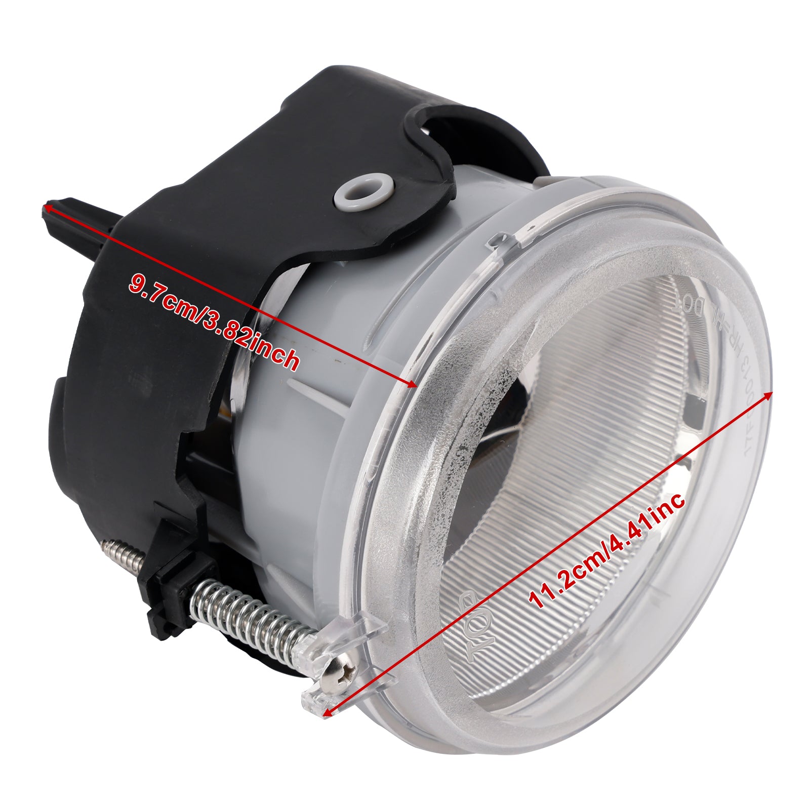 1 stk front tåkelys for jeep compass dodge lader kaliber 5182025aa