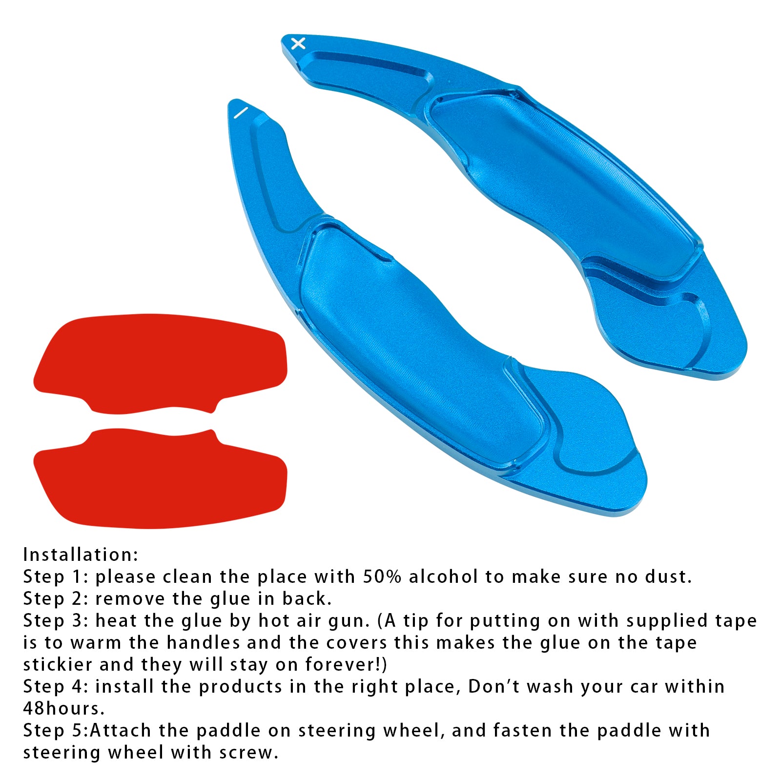 Extension de paletteur de volant pour Volvo XC60 XC90 Aluminium