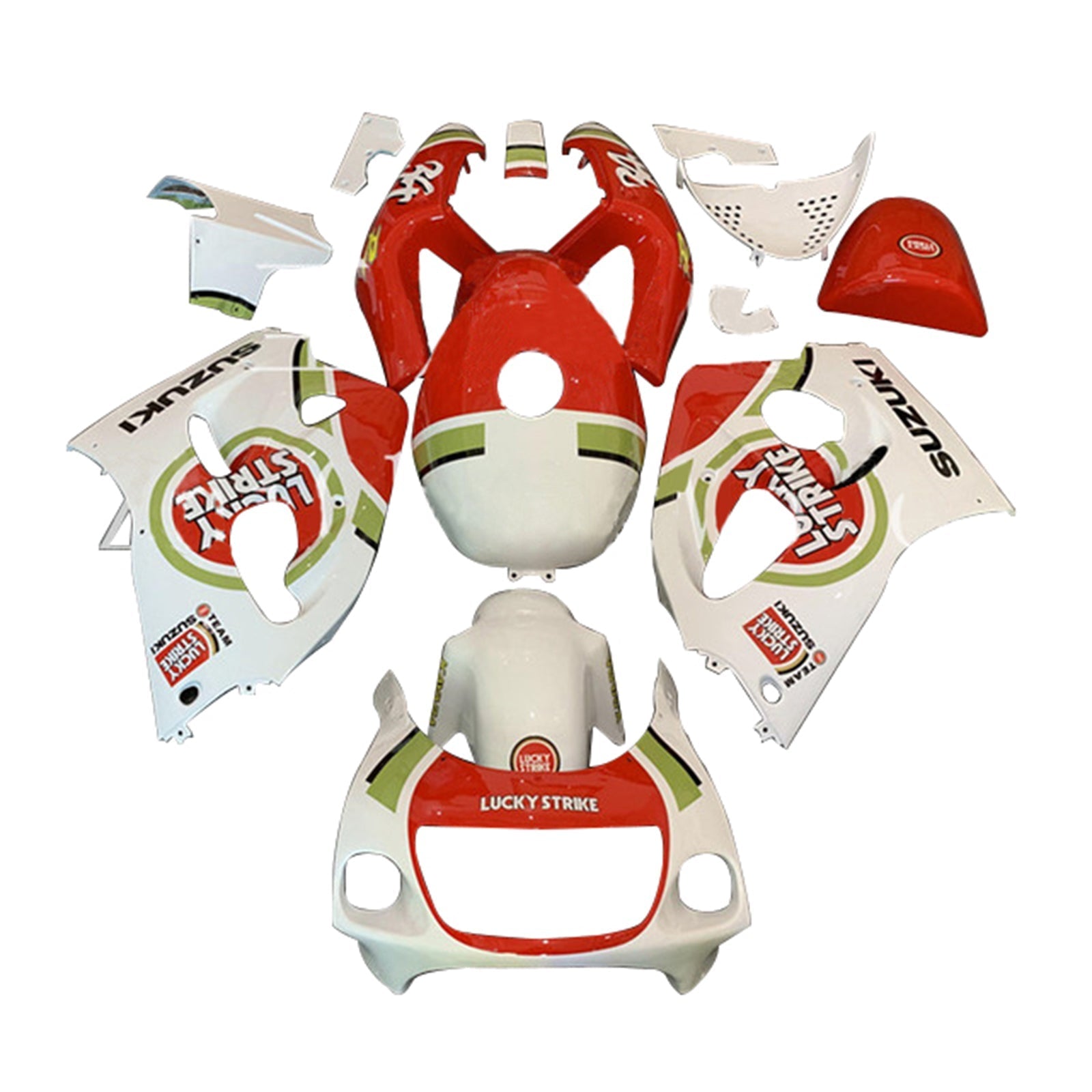 1996-2000 Suzuki GSXR600 1996-1999 GSXR750 Fairing Kit karosseri