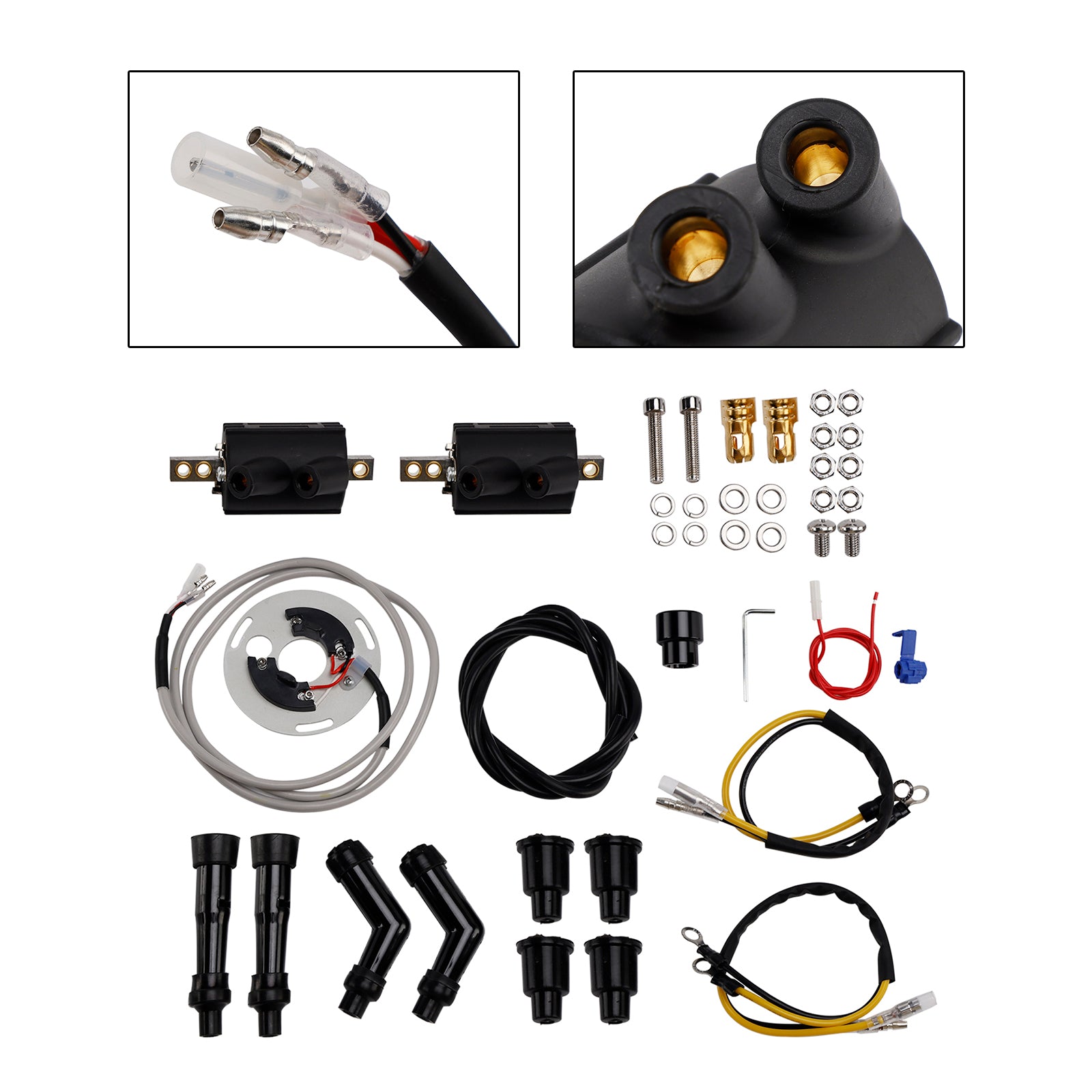 Kit d'allumage électronique ajusté pour Kawasaki KZ900A 1976-1977 KZ1000D Z1R 1977-1980