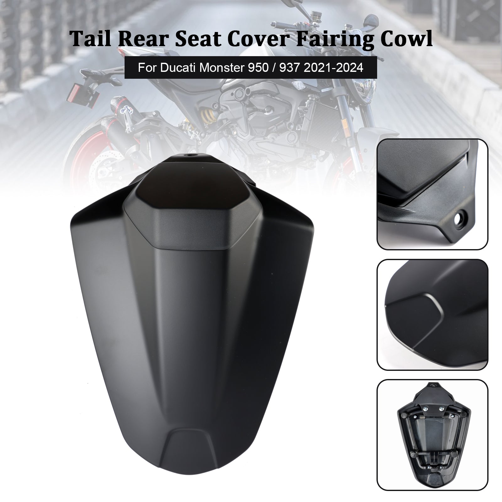 2021-2024 Ducati Monster 950 937 Tail Rear Seat Cover Fairing Cowl