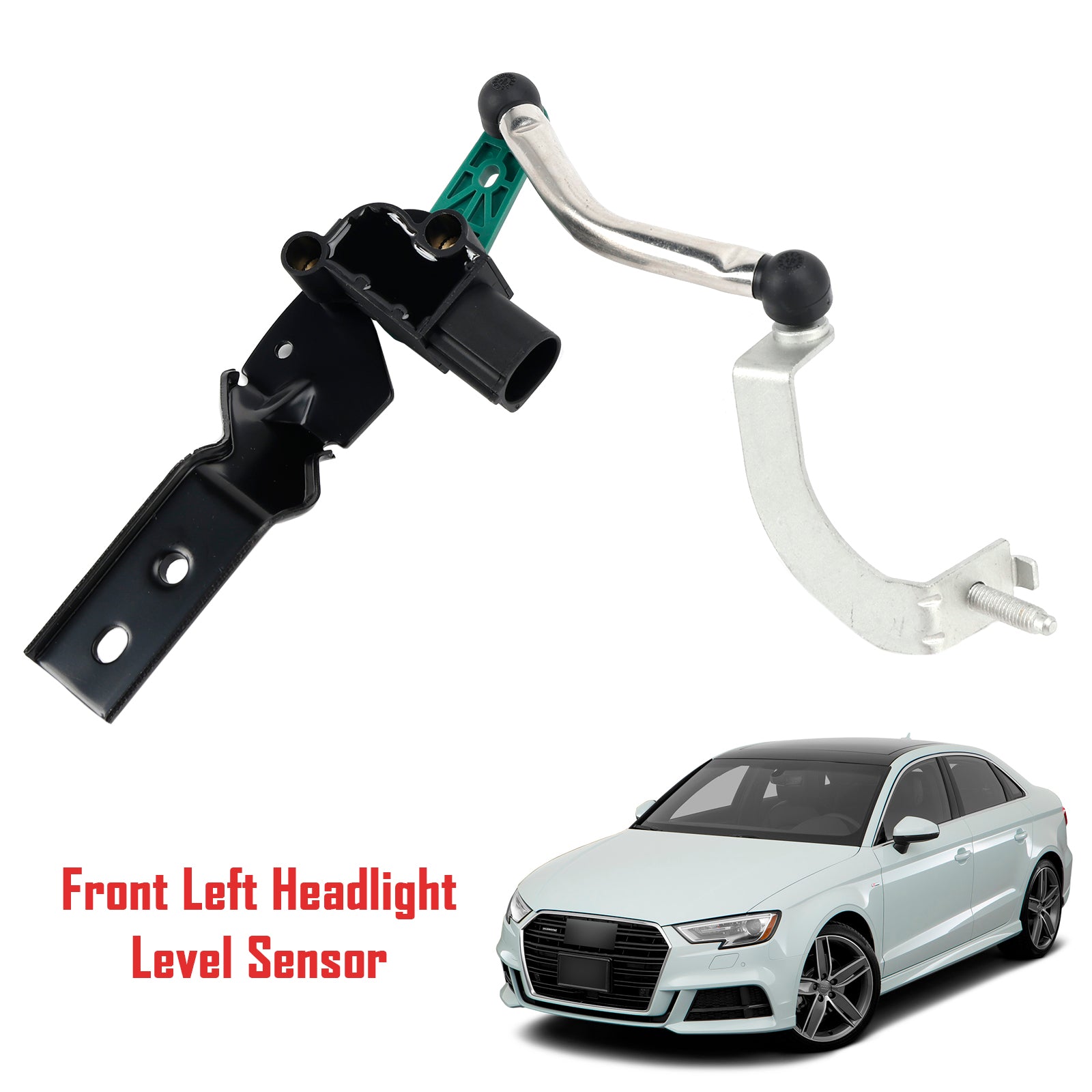 Koplampniveausensor linksvoor 5Q0907503 voor Audi A3 VW Seat Skoda