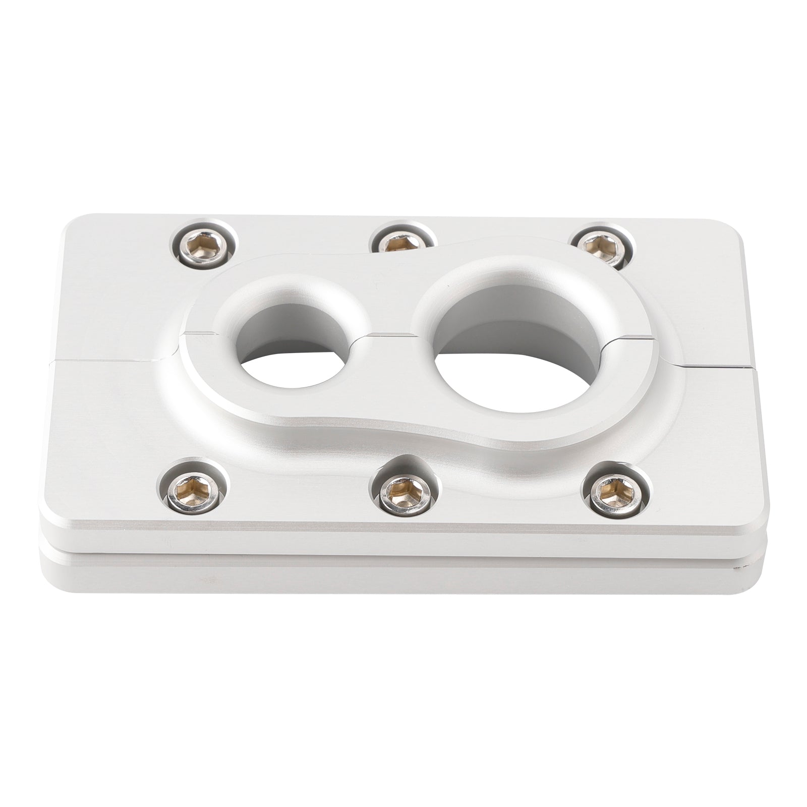 Holley Terminator x Max Aluminum Fire Wall Pass Through Raw Bracket